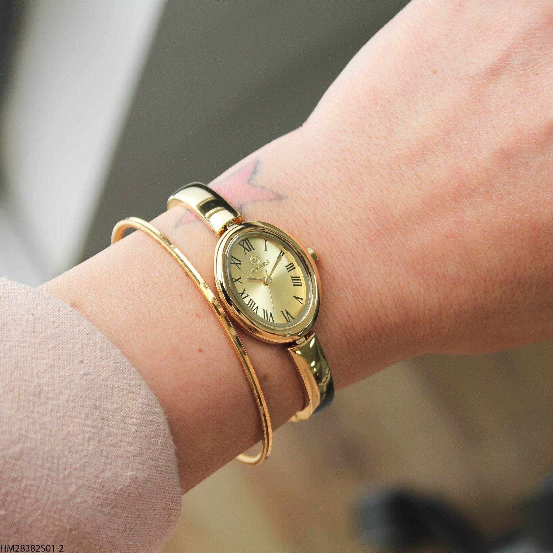 Homies HM28382S01-2 Çelik kordonlu  Kadın Kol Saati