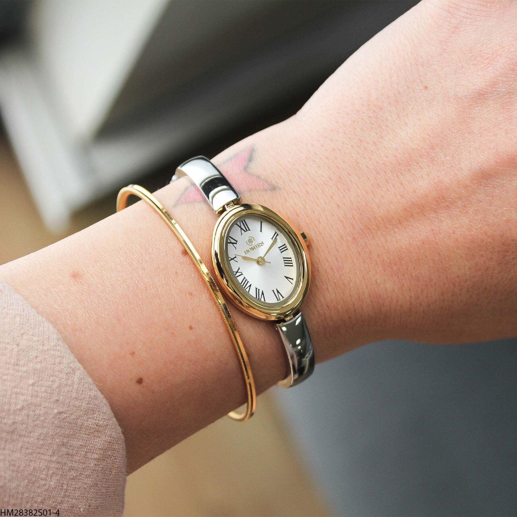 Homies HM25132S01-3 Steel Strap  Women Watch