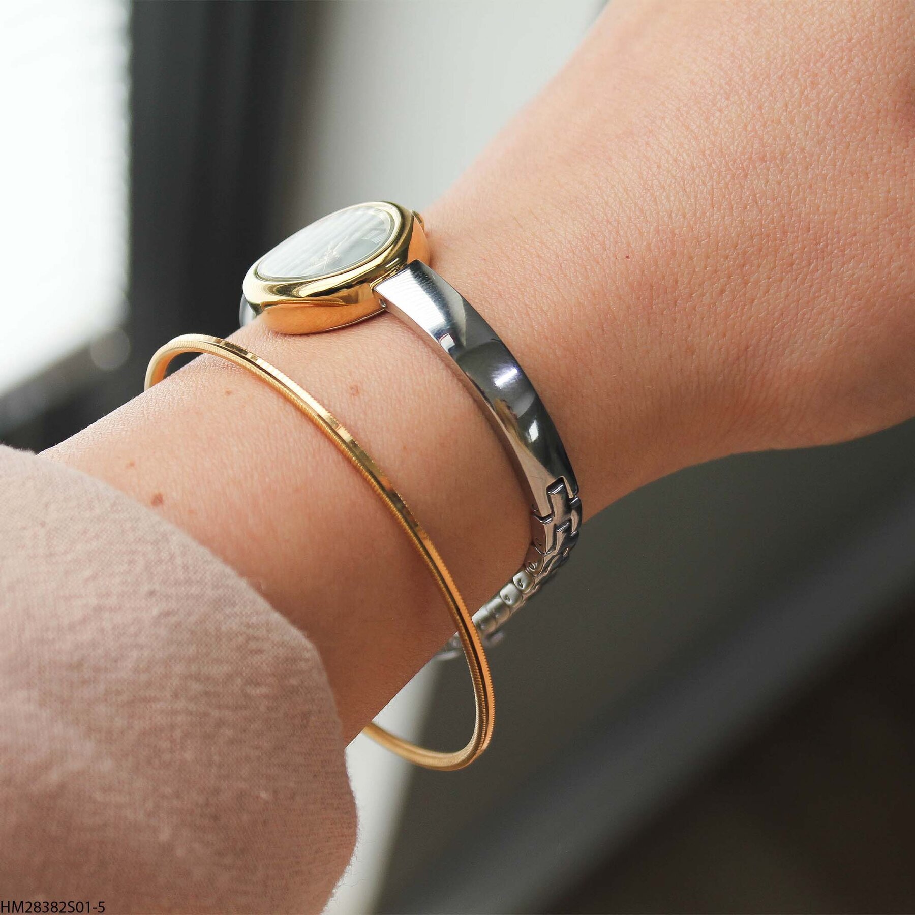 Homies HM28382S01-5 Çelik kordonlu  Kadın Kol Saati