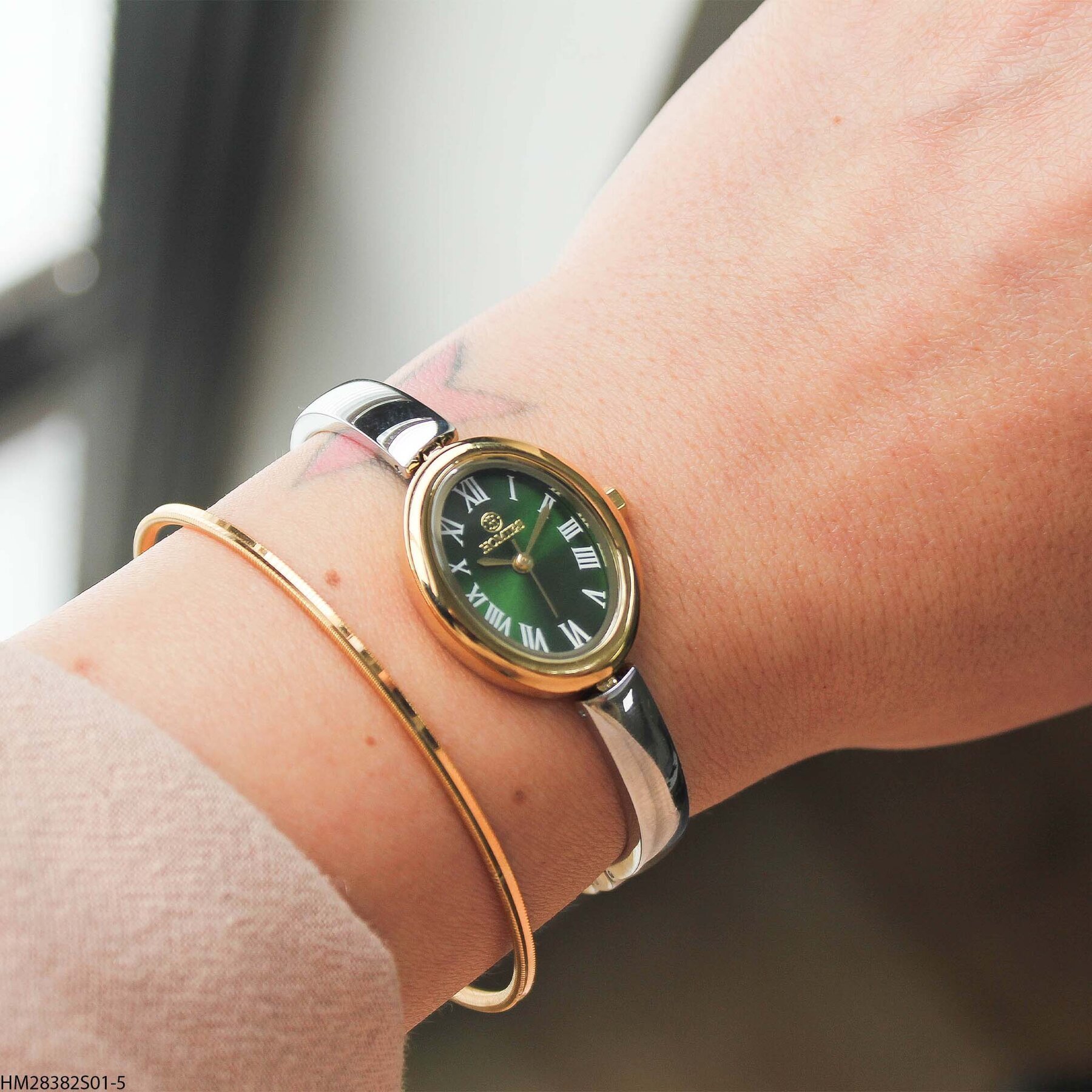 Homies HM28382S01-5 Çelik kordonlu  Kadın Kol Saati