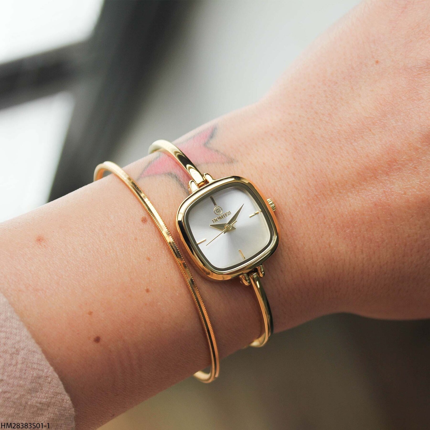 Homies HM25132S01-3 Steel Strap  Women Watch