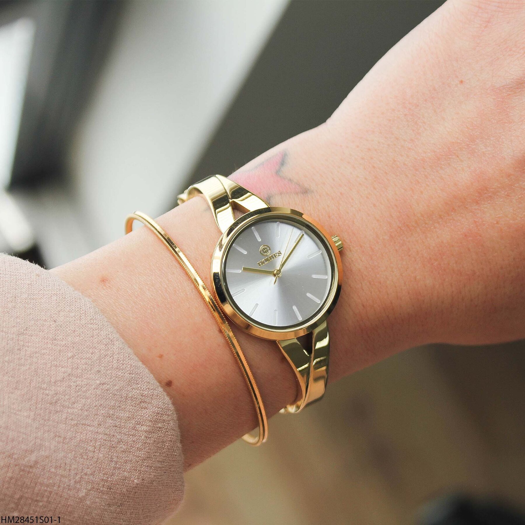 Homies HM25132S01-3 Steel Strap  Women Watch