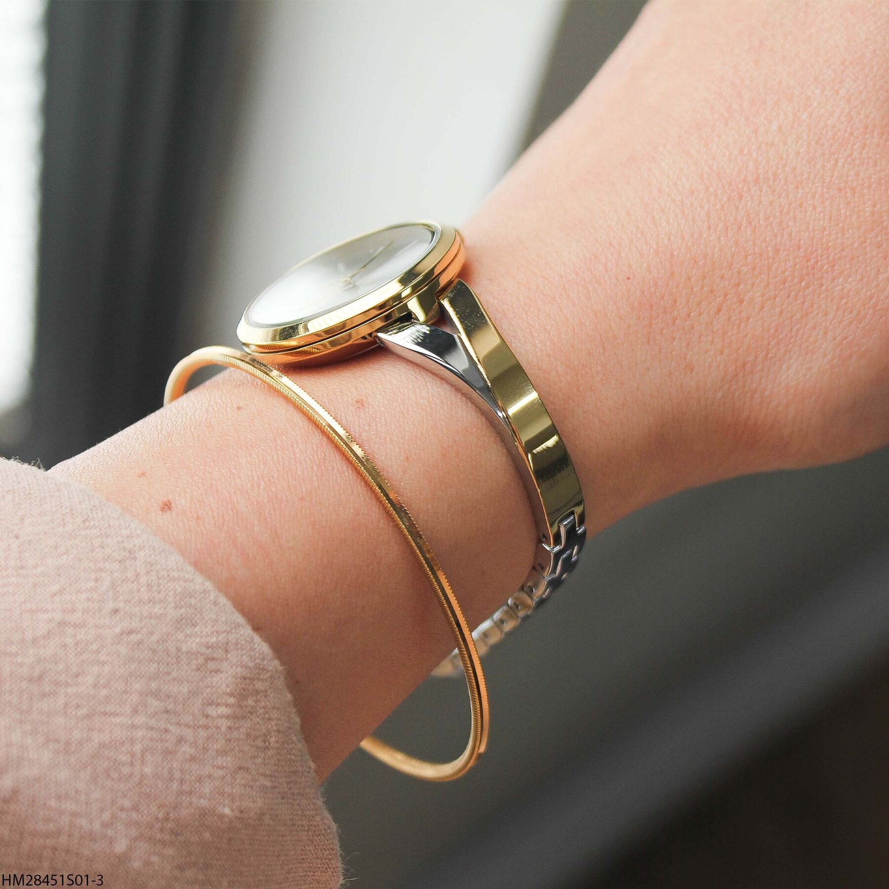 Homies HM28451S01-3 Çelik kordonlu  Kadın Kol Saati