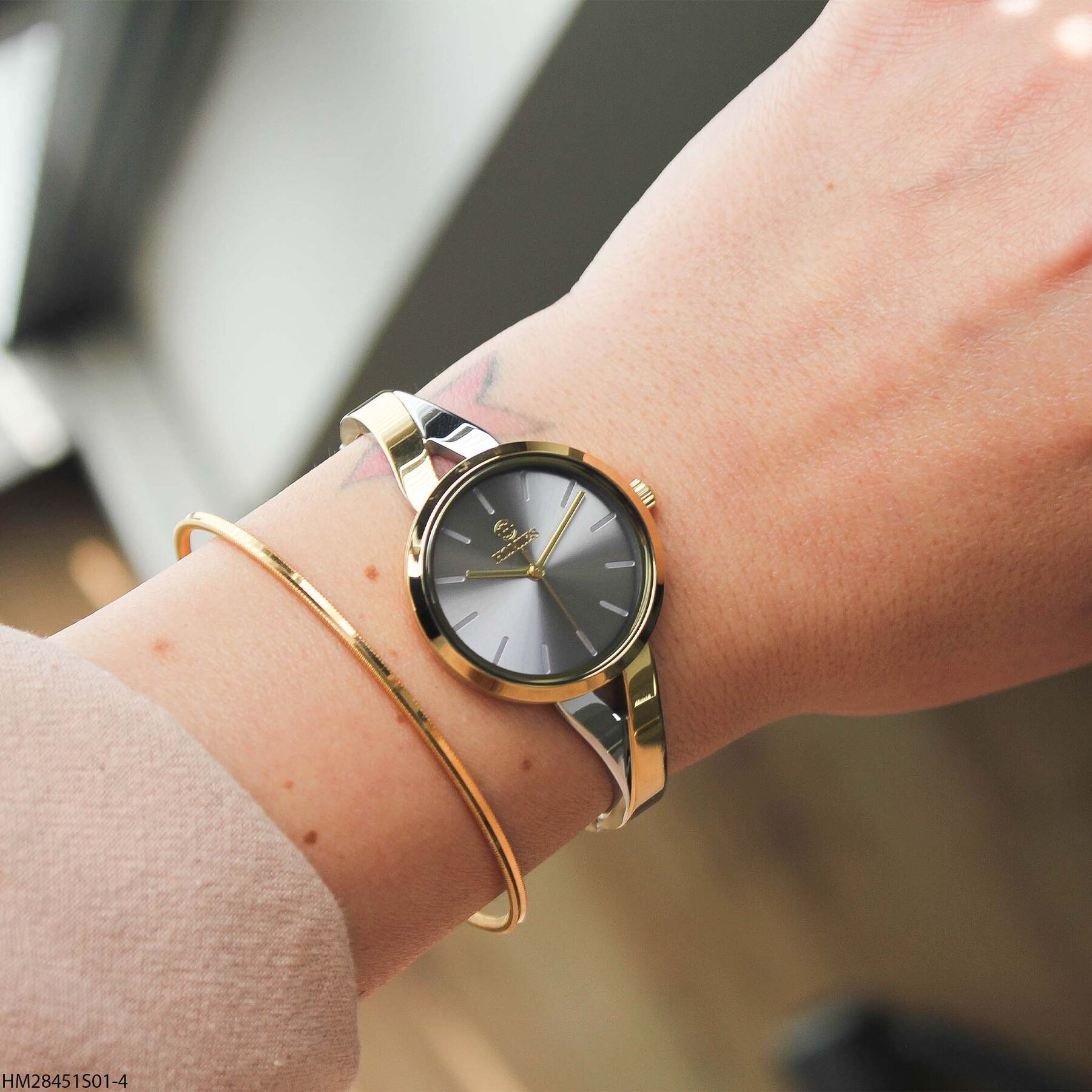 Homies HM28451S01-4 Çelik kordonlu  Kadın Kol Saati