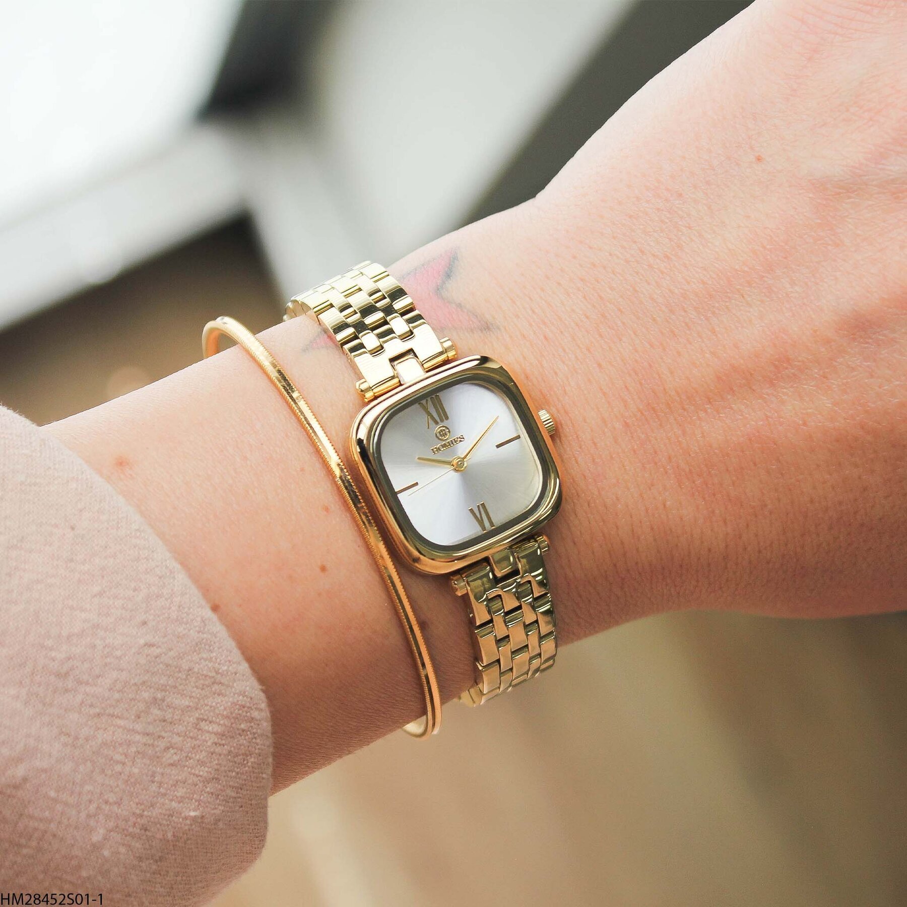 Homies HM28452S01-1 Çelik kordonlu Kadın Kol Saati