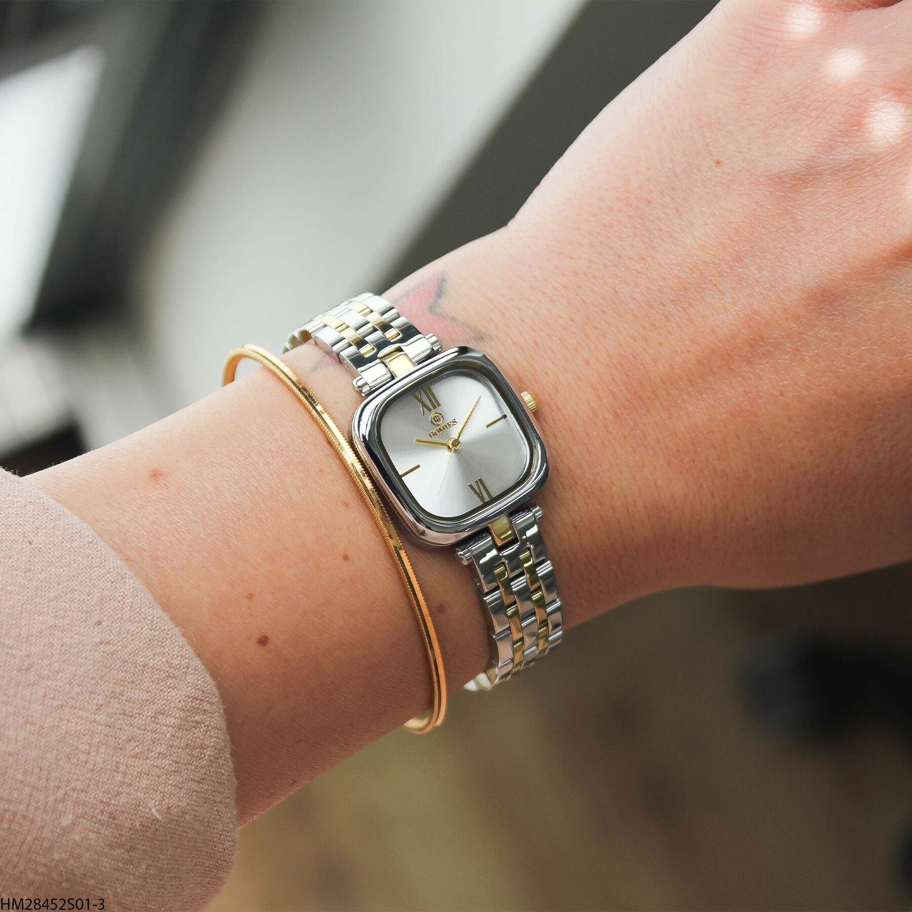 Homies HM25132S01-3 Steel Strap  Women Watch