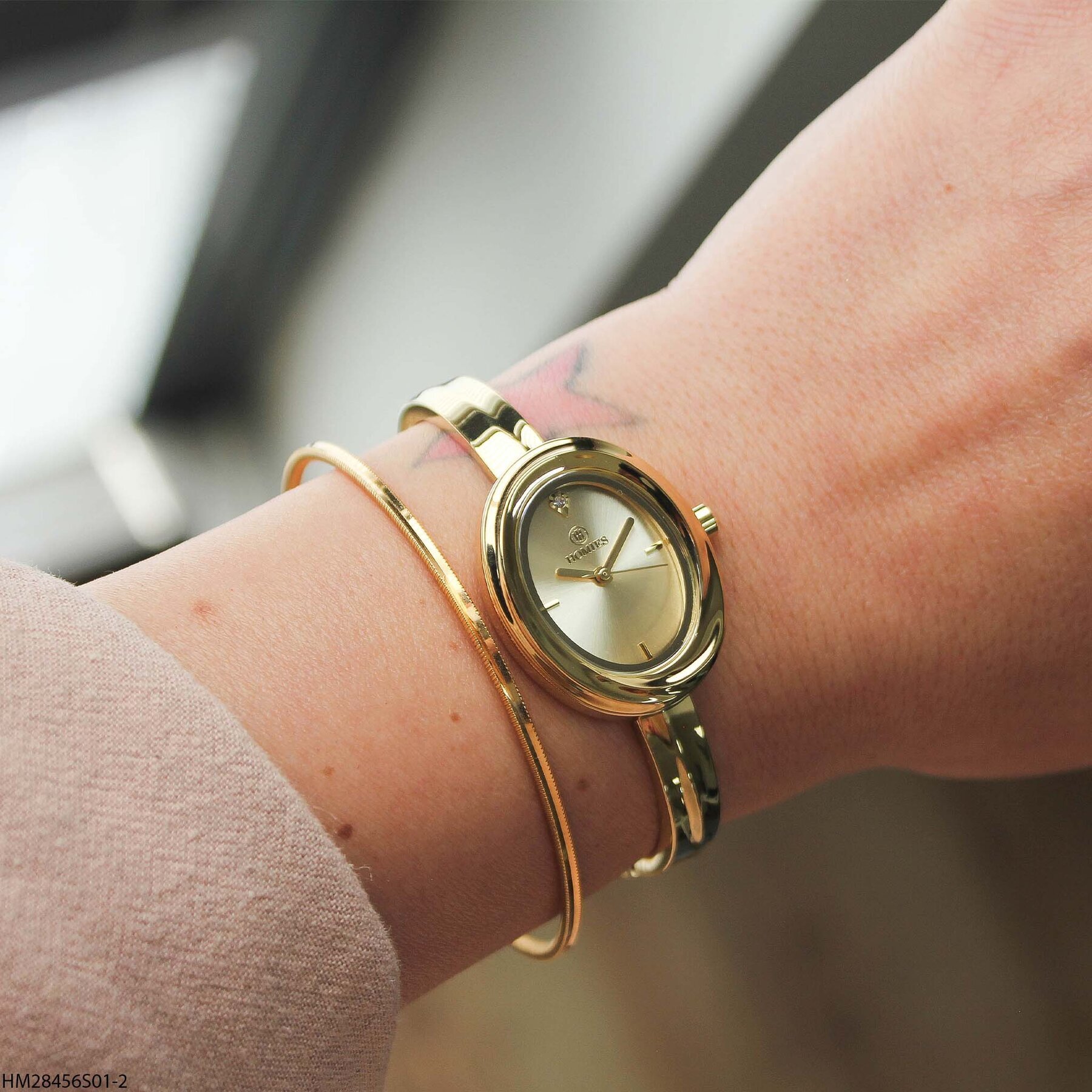 Homies HM28456S01-2 Çelik kordonlu Kadın Kol Saati