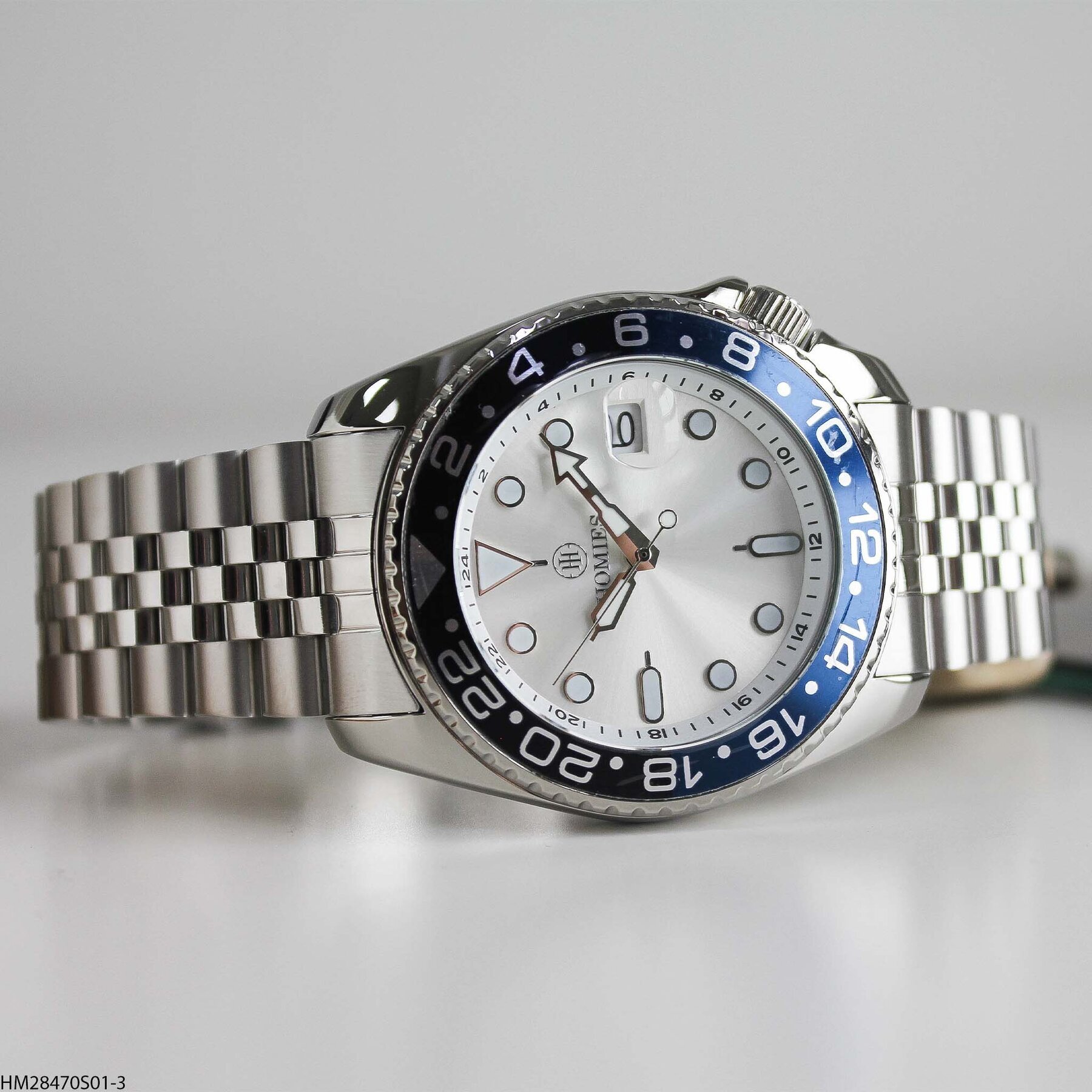 Homies HM28470S01-3 Çelik Kordonlu Erkek Kol Saati