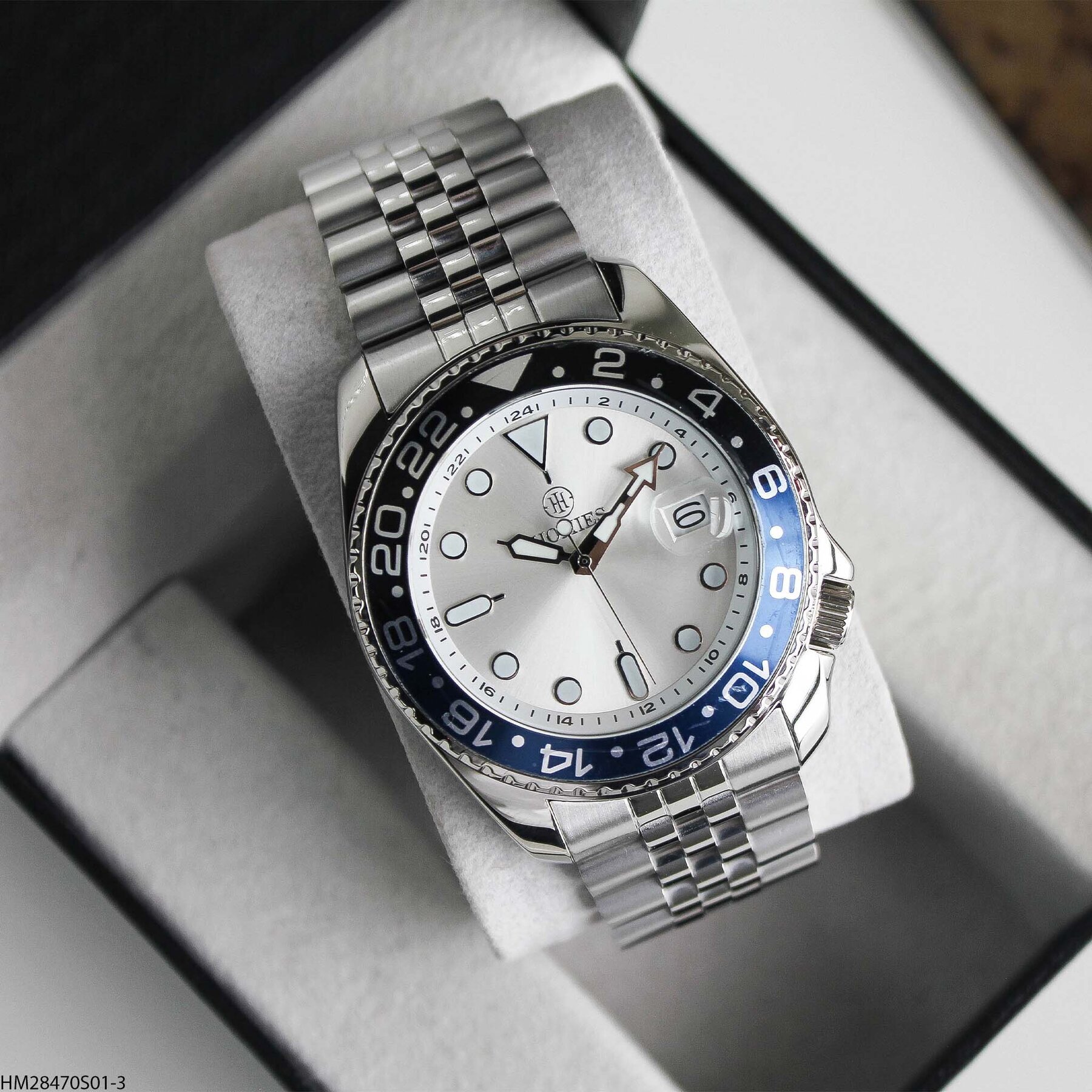 Homies HM28470S01-3 Çelik Kordonlu Erkek Kol Saati