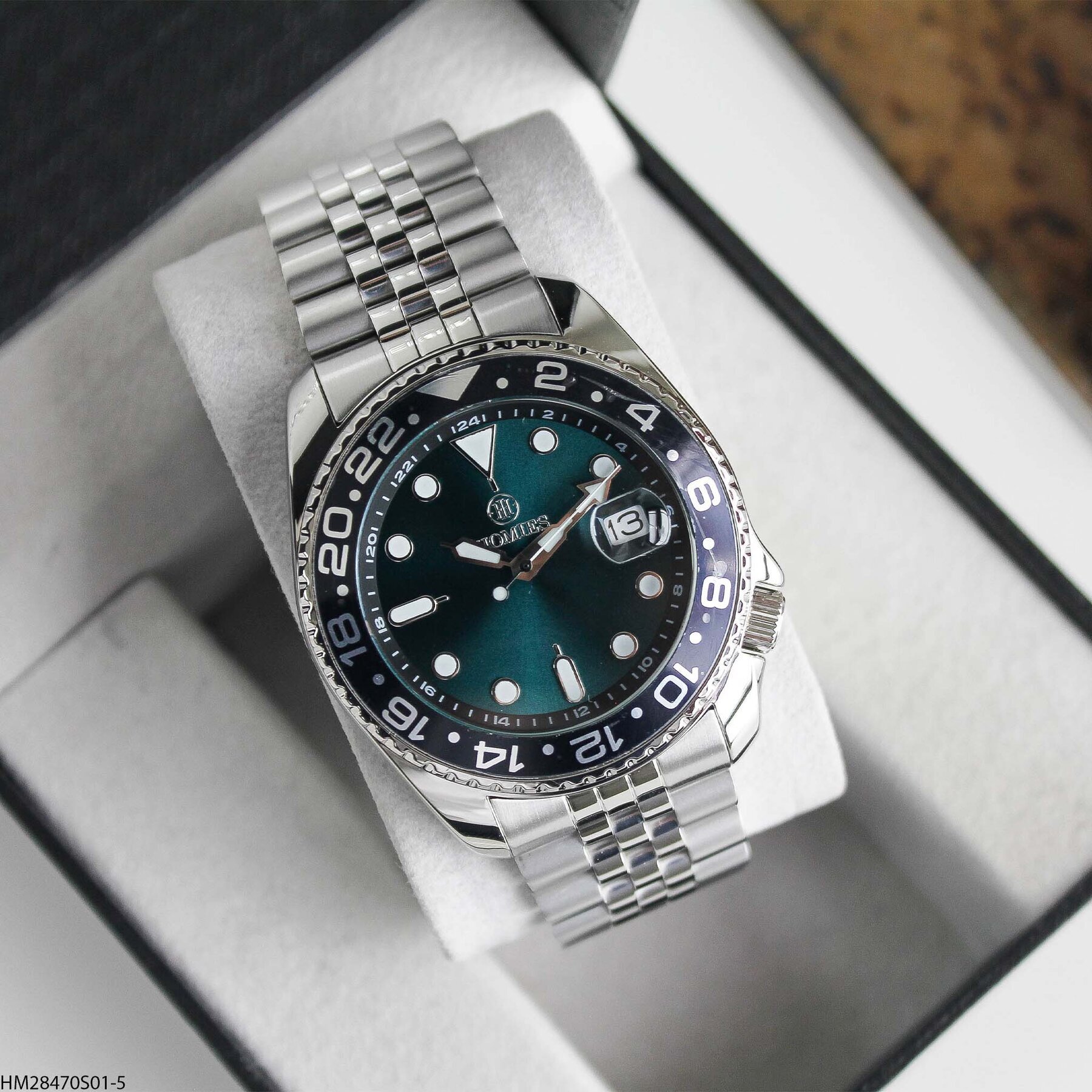 Homies HM28470S01-5 Çelik Kordonlu Erkek Kol Saati