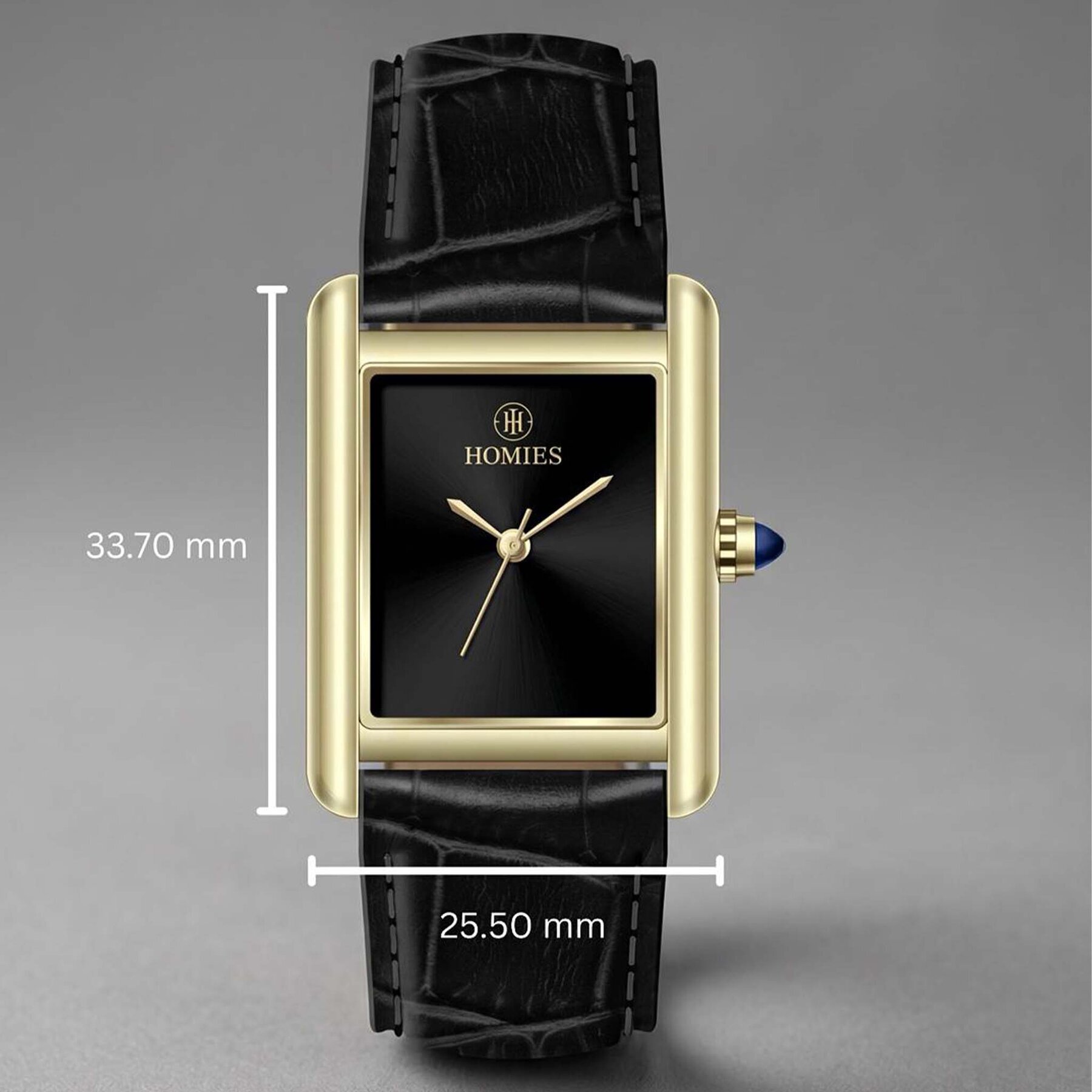Homies HM28504S01-2 Deri Kordonlu Unisex Kol Saati