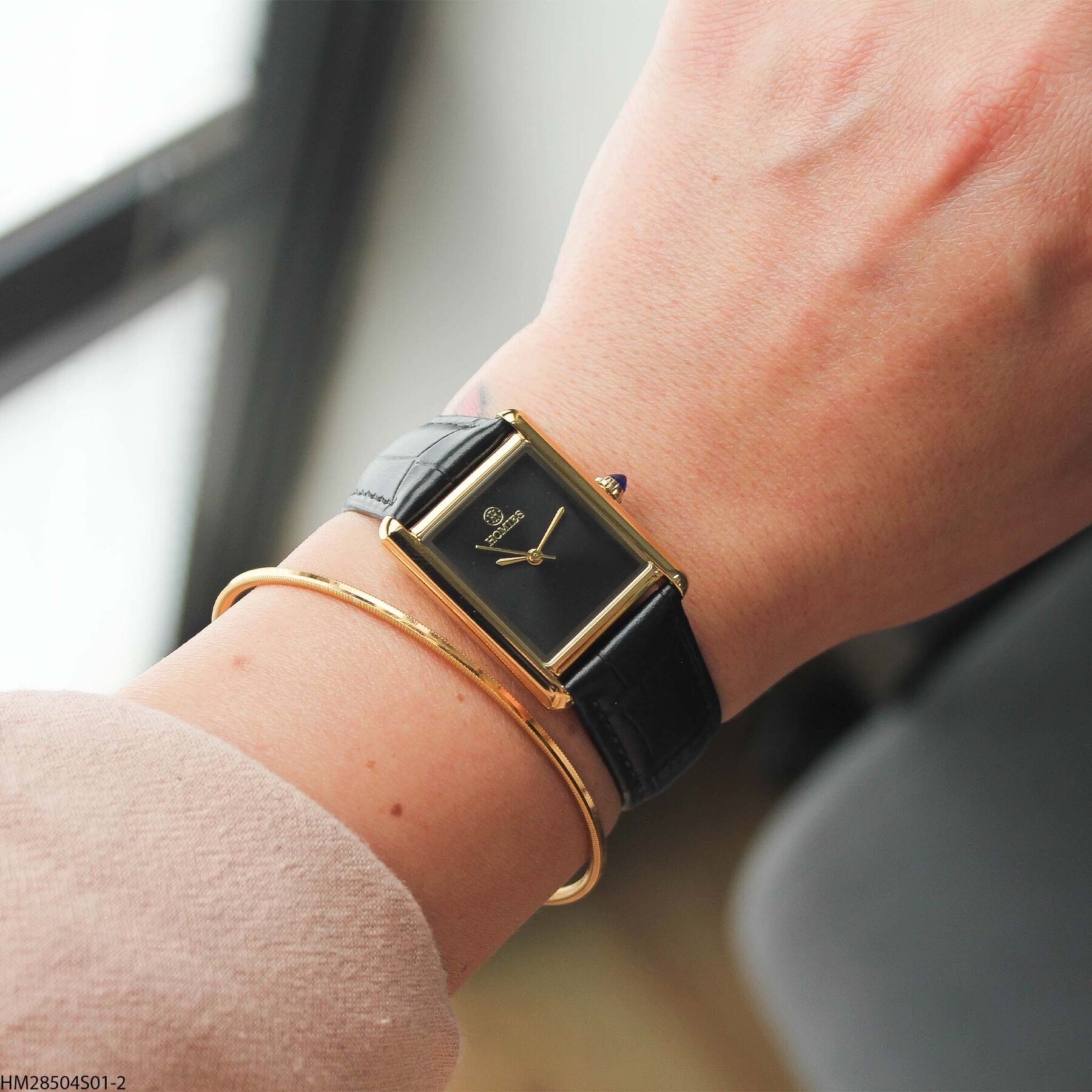 Homies HM28504S01-2 Deri Kordonlu Unisex Kol Saati