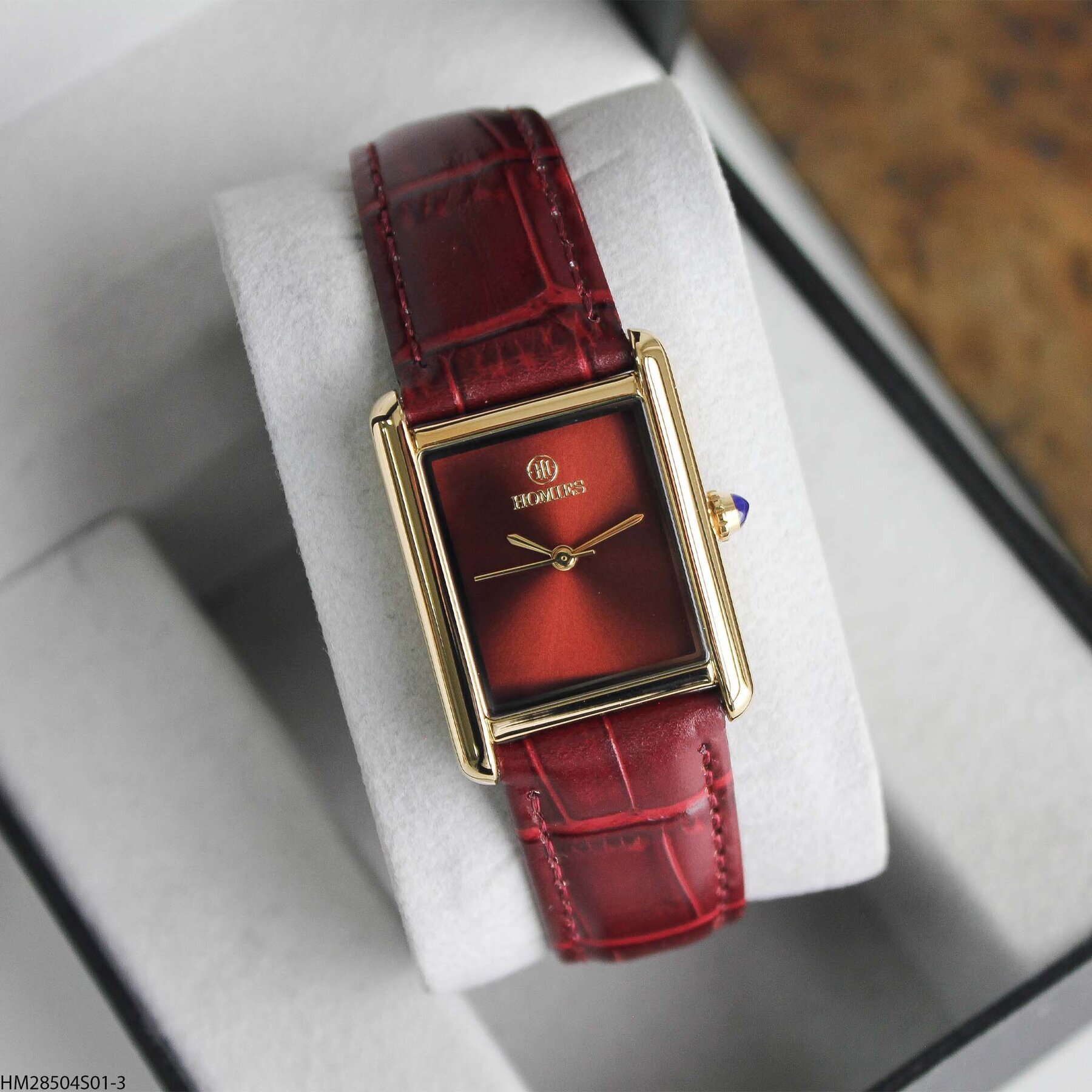 Homies HM25123S01-3 Leather Strap Men Watch