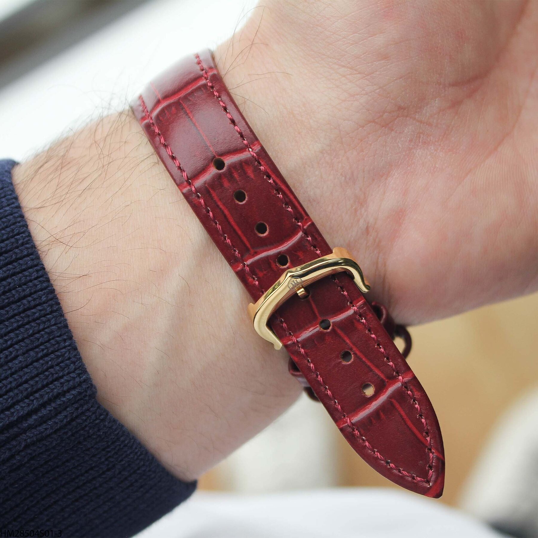 Homies HM25123S01-3 Leather Strap Men Watch