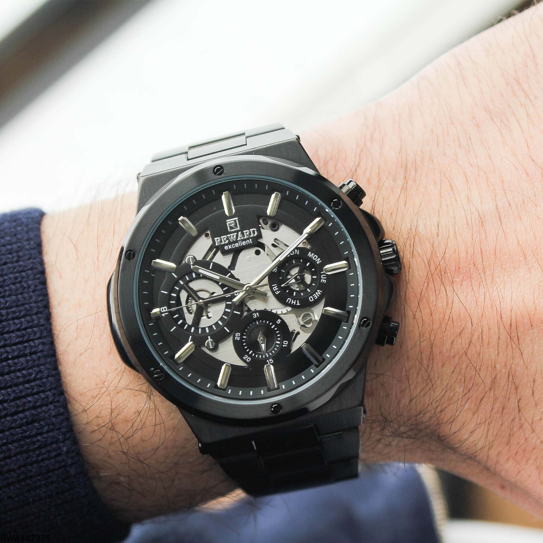 Reward RWA147375 Çelik Kordonlu Erkek Kol Saati