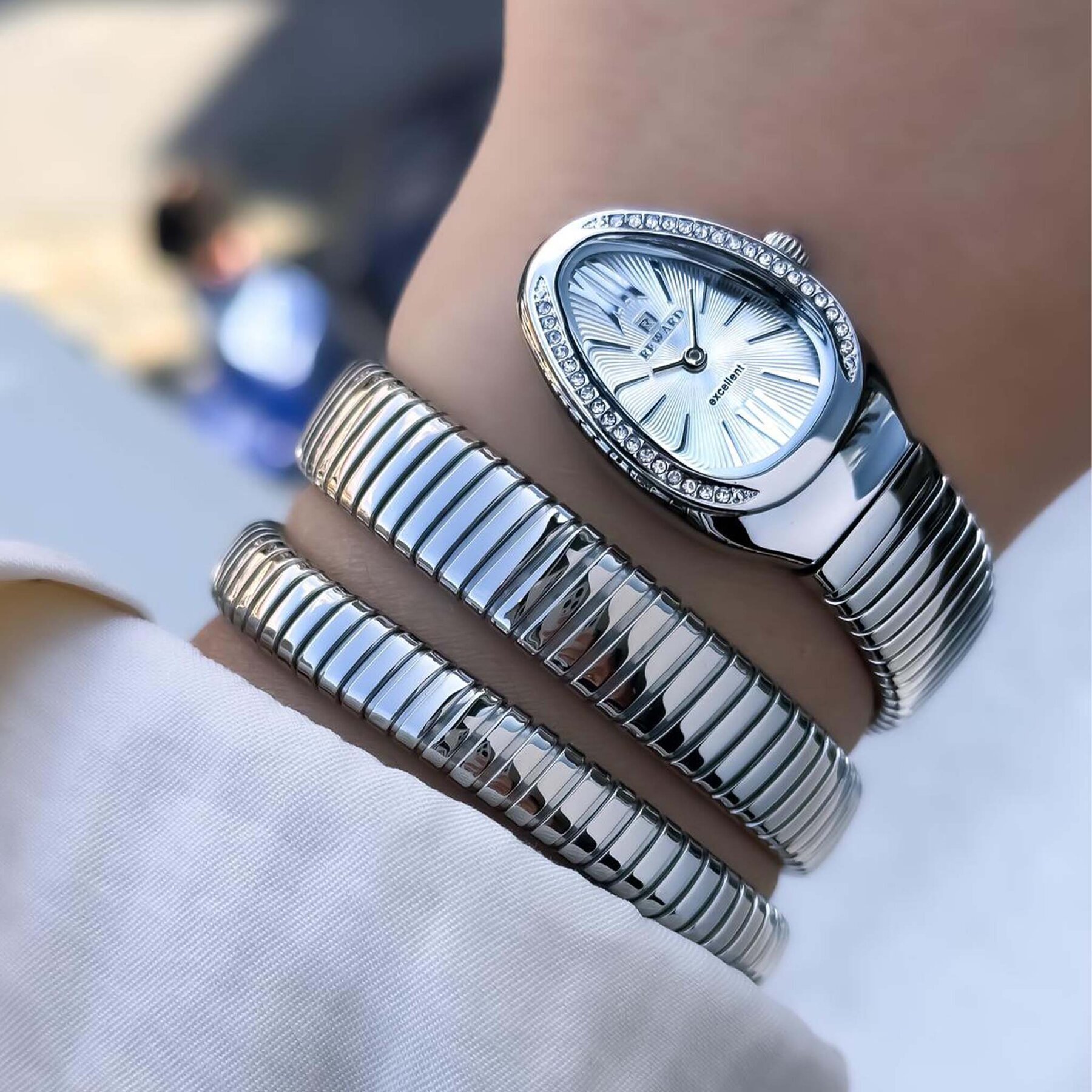 Reward RWA146964 Steel Strap Women Watch