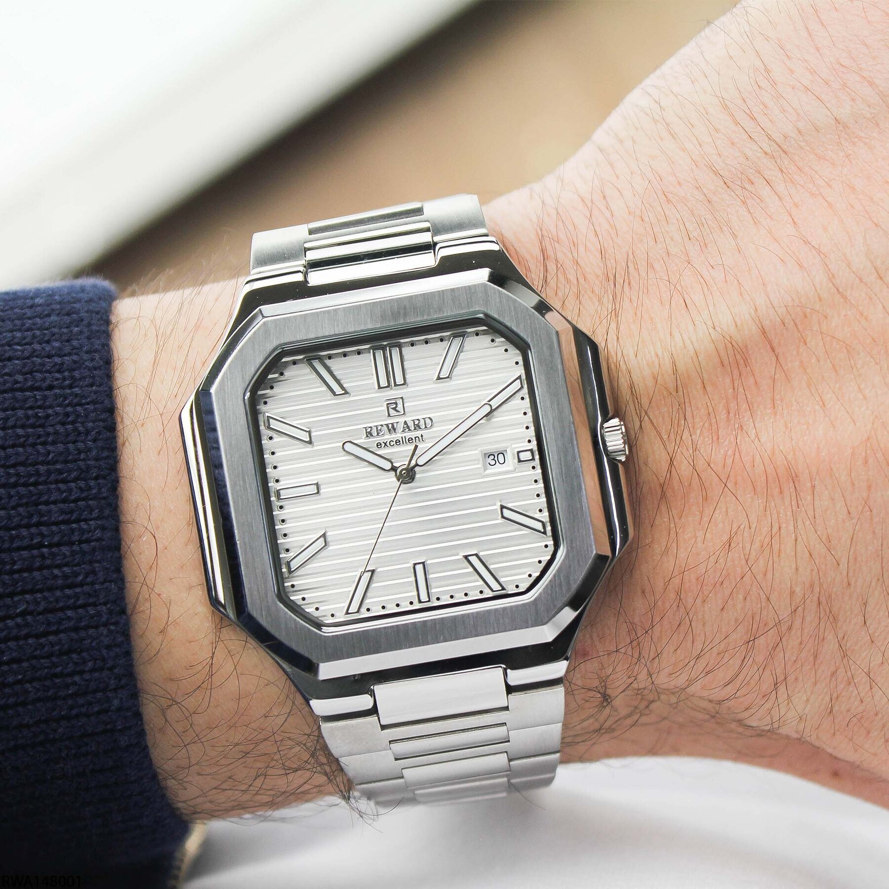 Reward RWA148001 Çelik Kordonlu Erkek Kol Saati