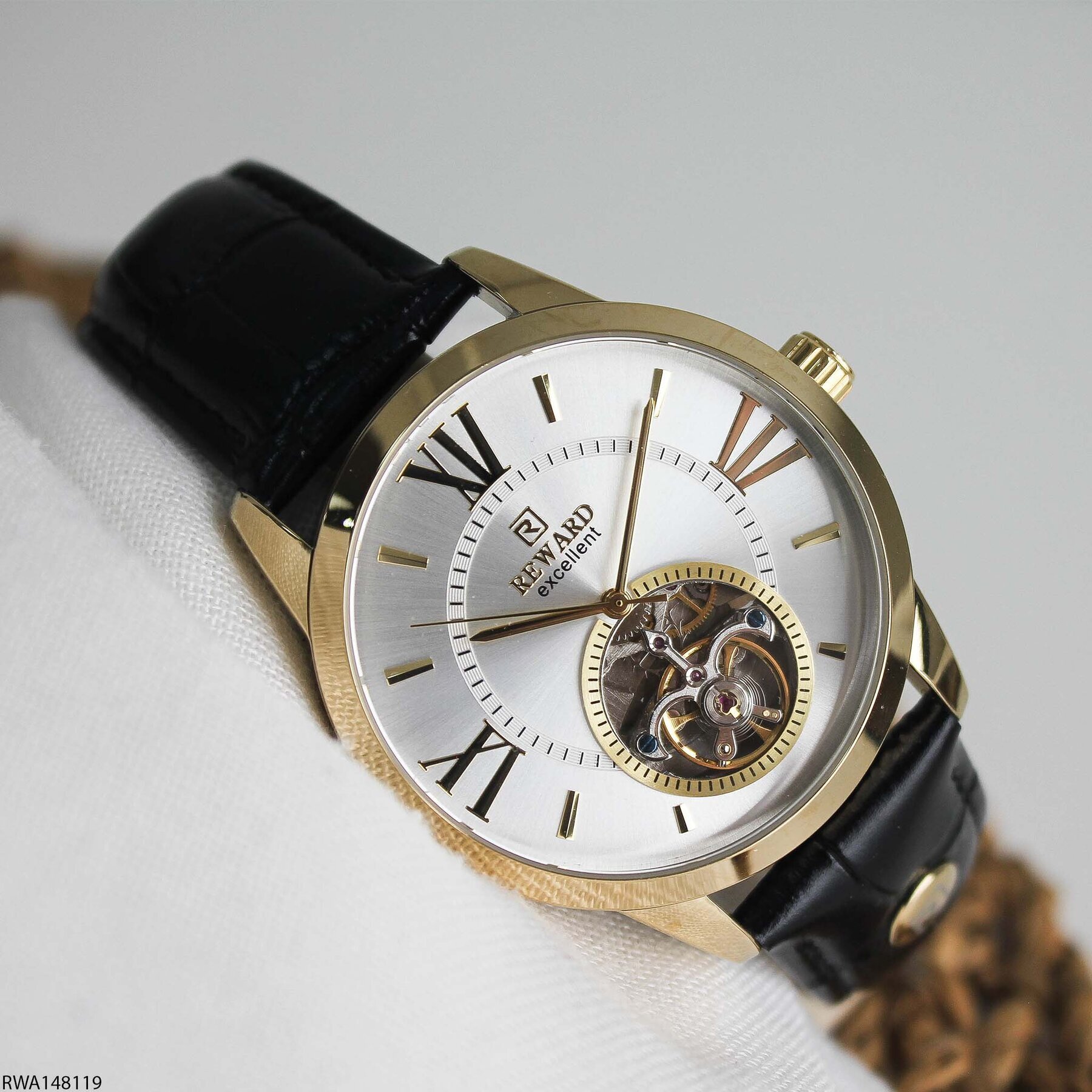 Reward RWA148119 Deri Kordonlu Otomatik Erkek Kol Saati