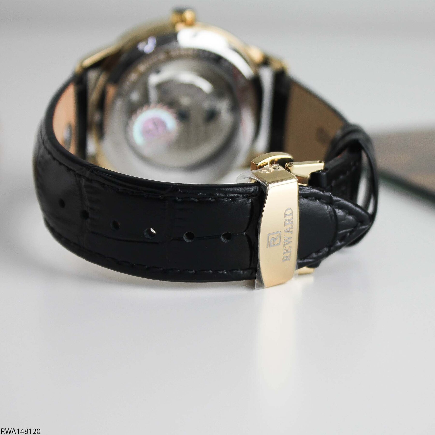 Reward RWA148120 Deri Kordonlu Otomatik Erkek Kol Saati