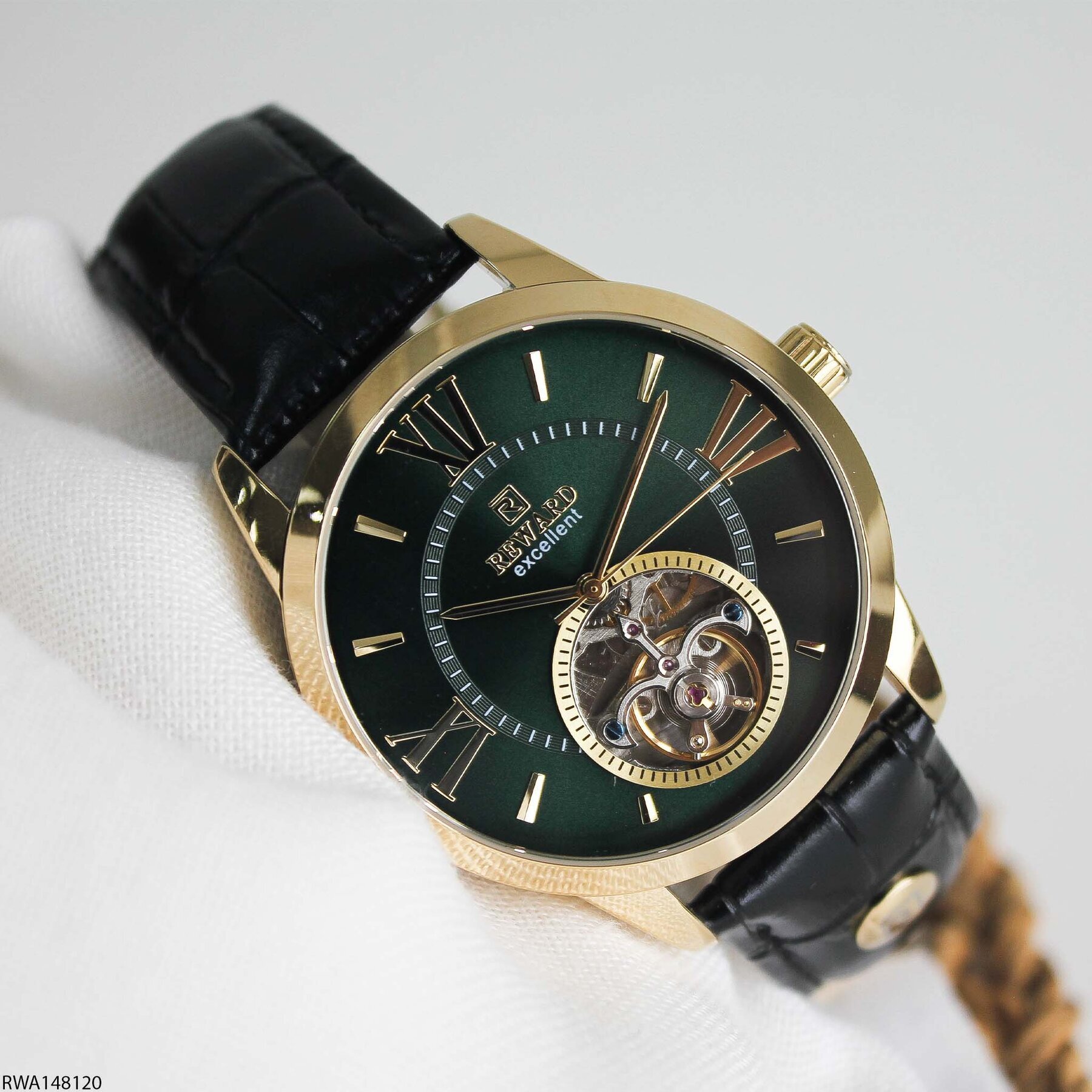 Reward RWA148120 Deri Kordonlu Otomatik Erkek Kol Saati