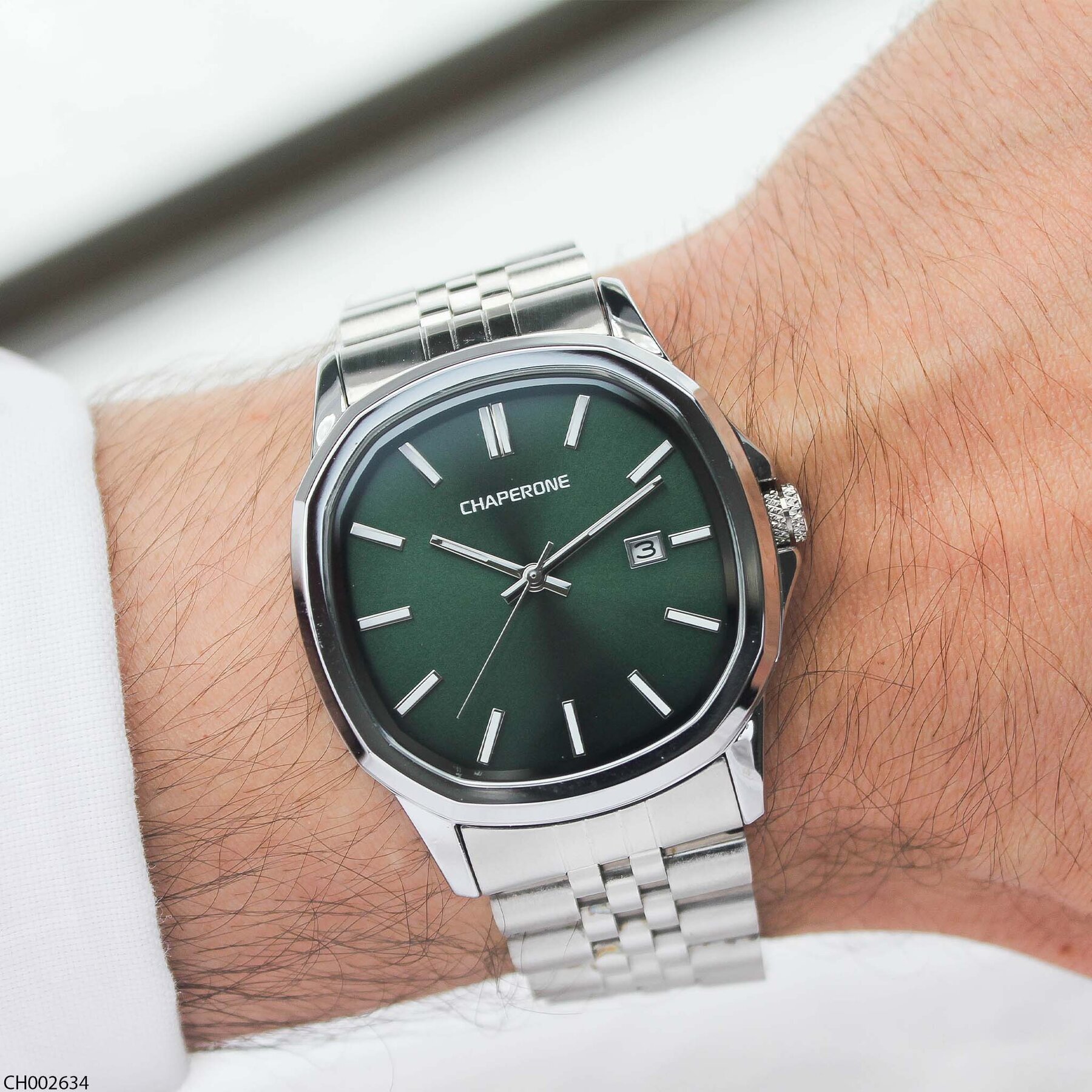 Chaperone CH002379 Steel Strap Men Watch