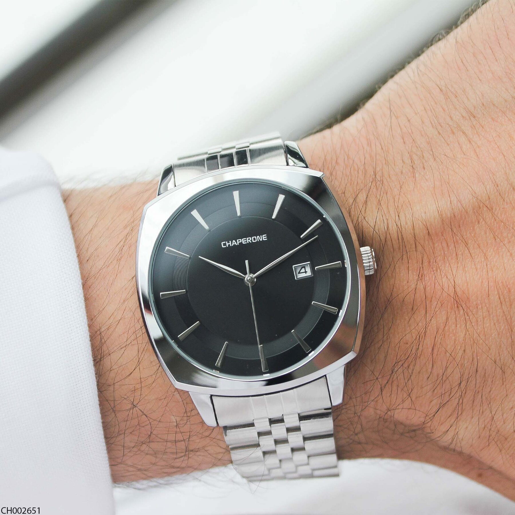Chaperone CH002379 Steel Strap Men Watch