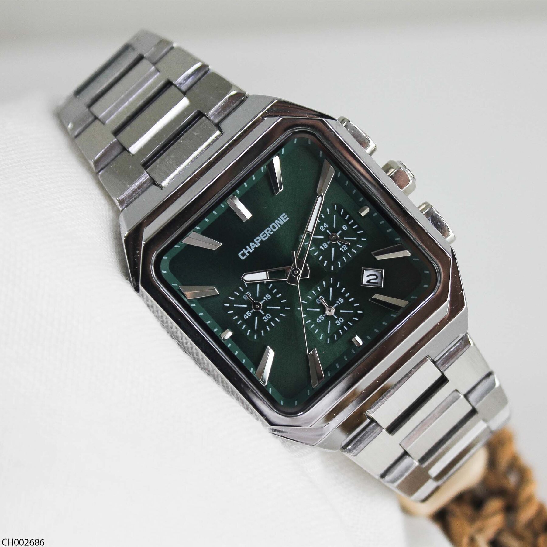 Chaperone CH002379 Steel Strap Men Watch