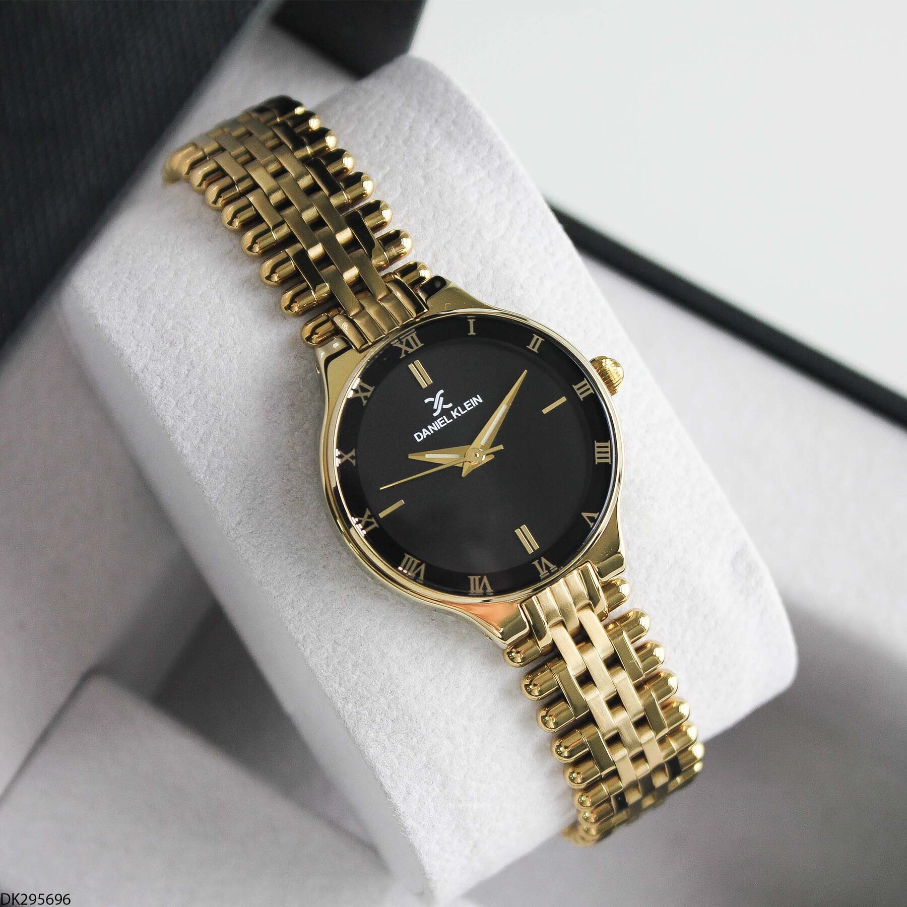 Daniel Klein DK327359 Leather Strap Women Watch