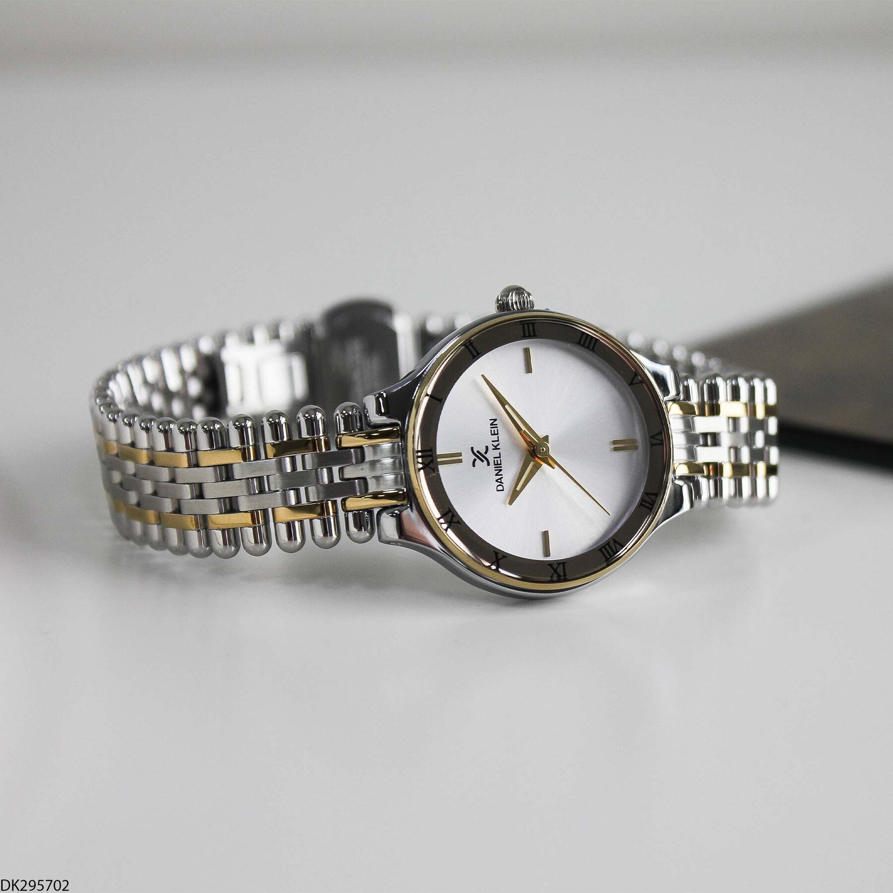 Daniel Klein DK327359 Leather Strap Women Watch