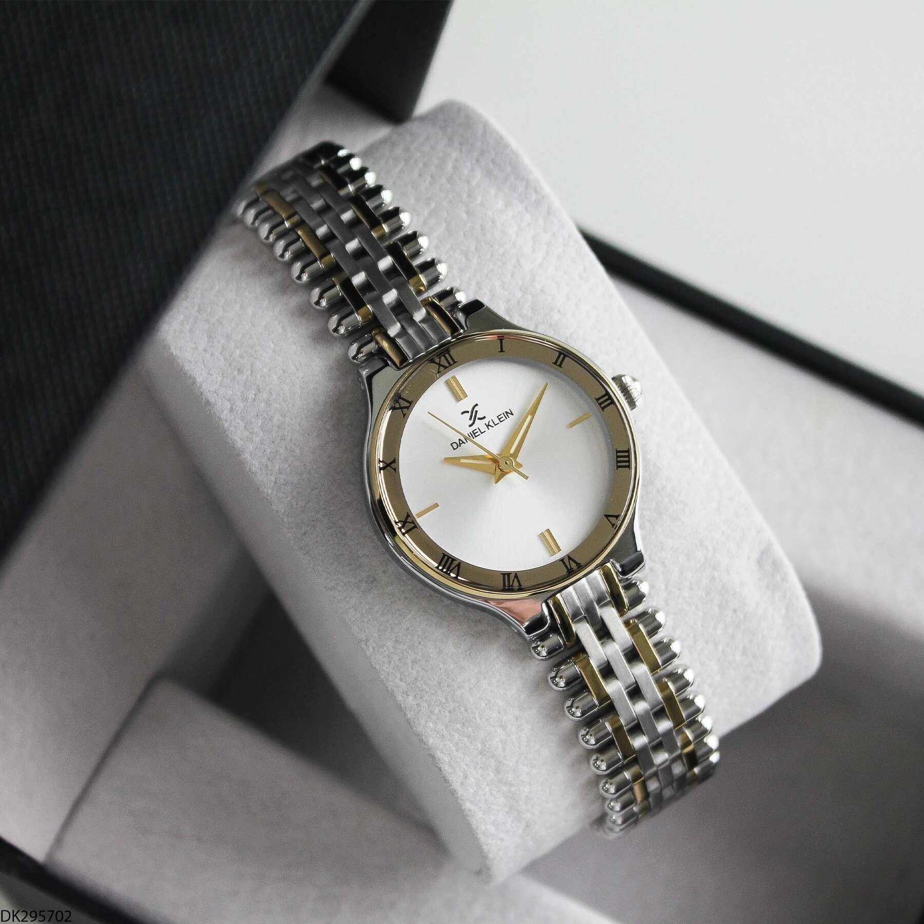 Daniel Klein DK327359 Leather Strap Women Watch
