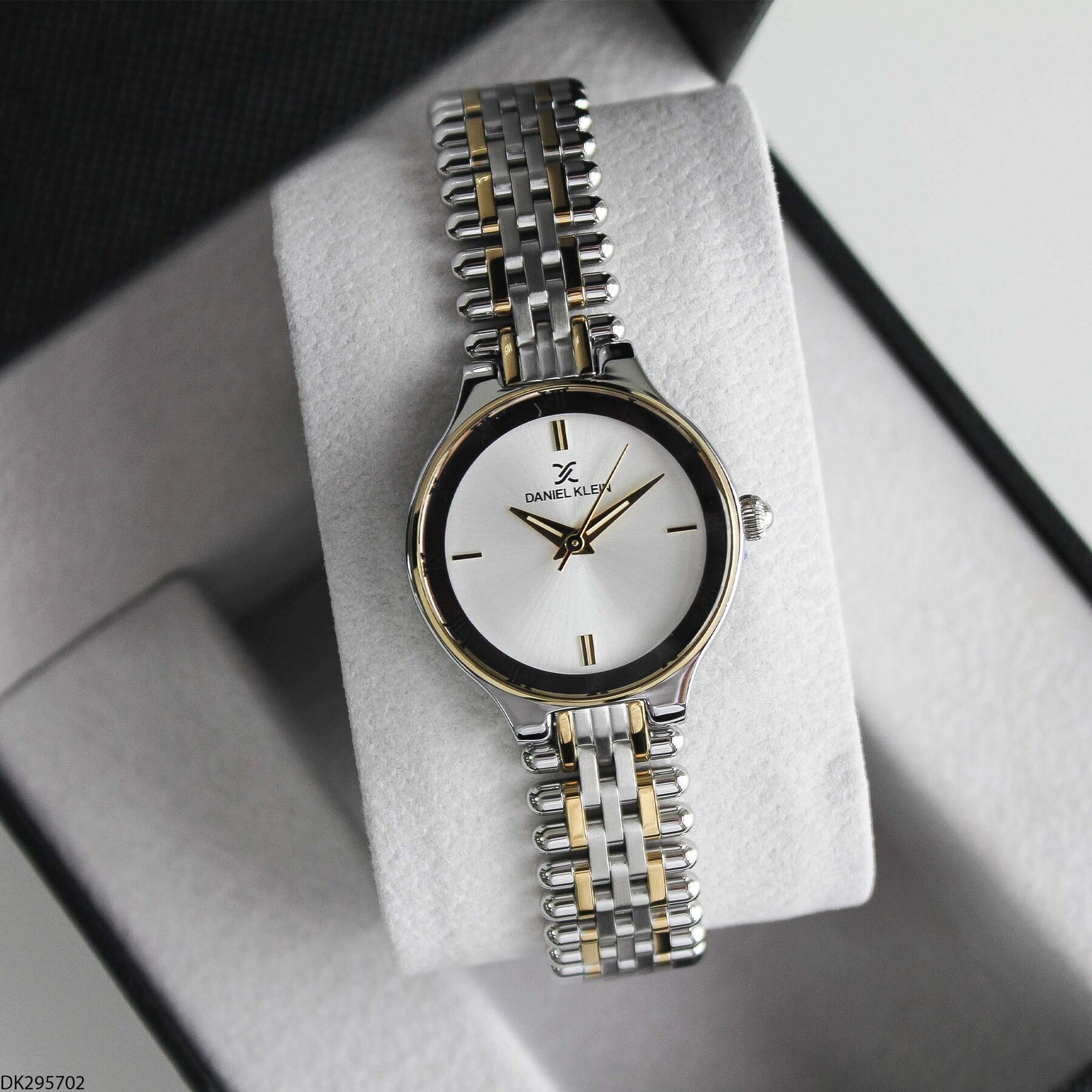Daniel Klein DK327359 Leather Strap Women Watch