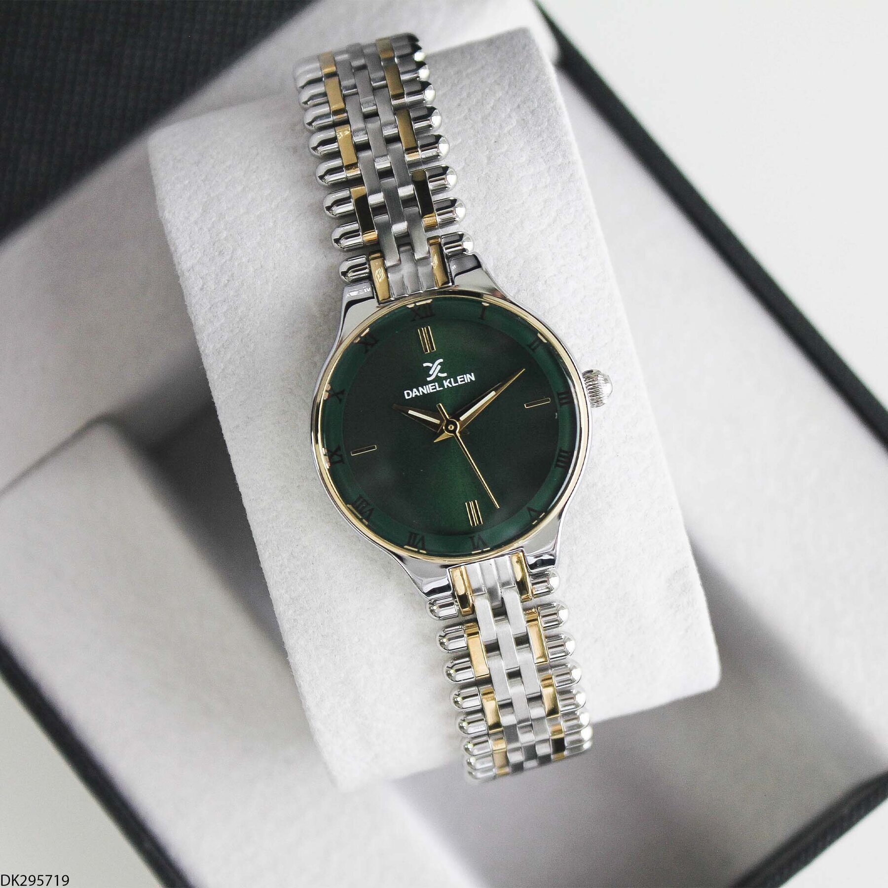 Daniel Klein DK327359 Leather Strap Women Watch