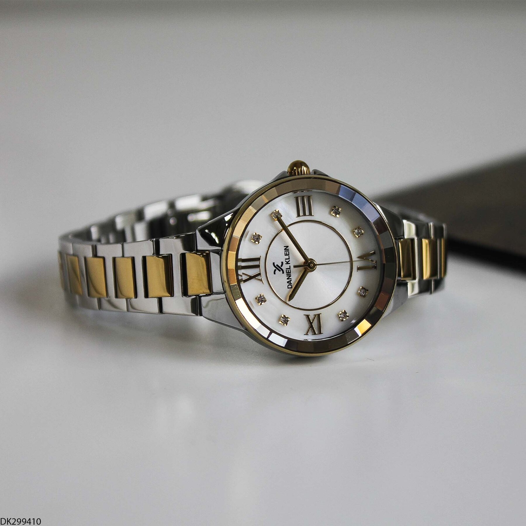 Daniel Klein DK327359 Leather Strap Women Watch