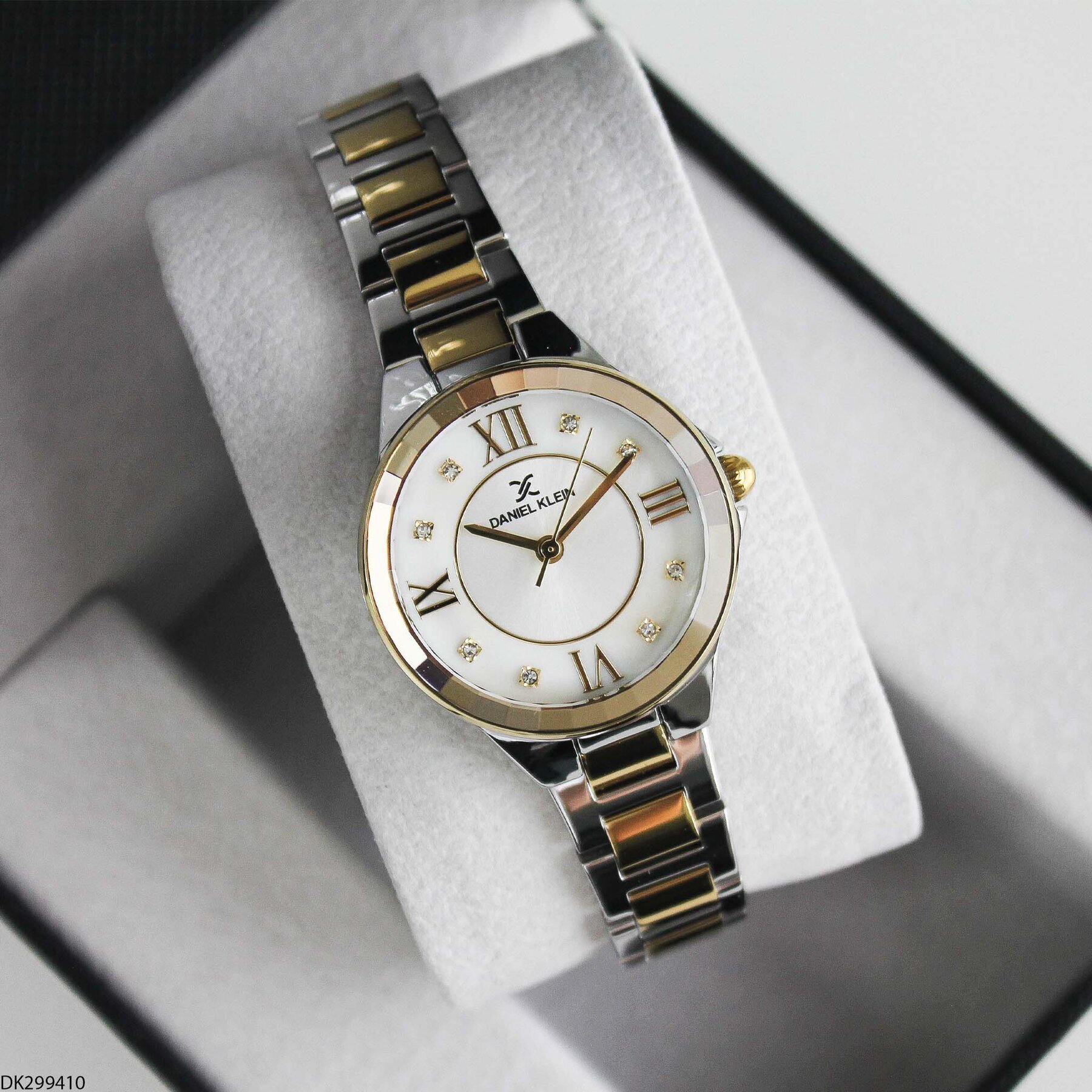 Daniel Klein DK327359 Leather Strap Women Watch