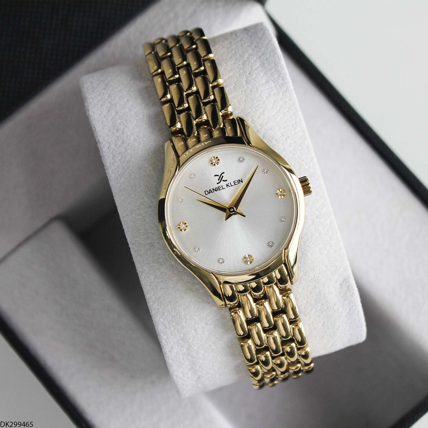 Daniel Klein DK327359 Leather Strap Women Watch