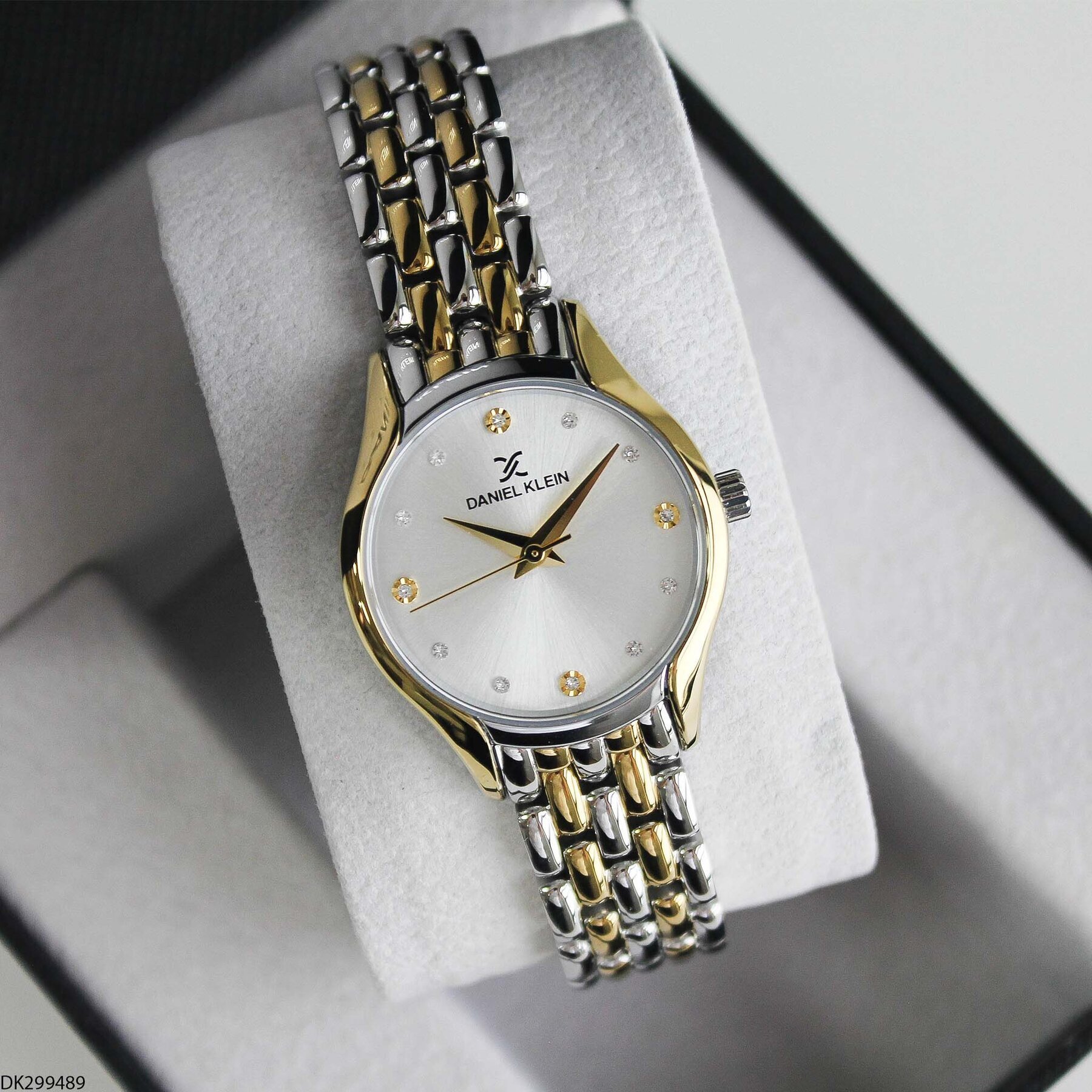 Daniel Klein DK327359 Leather Strap Women Watch