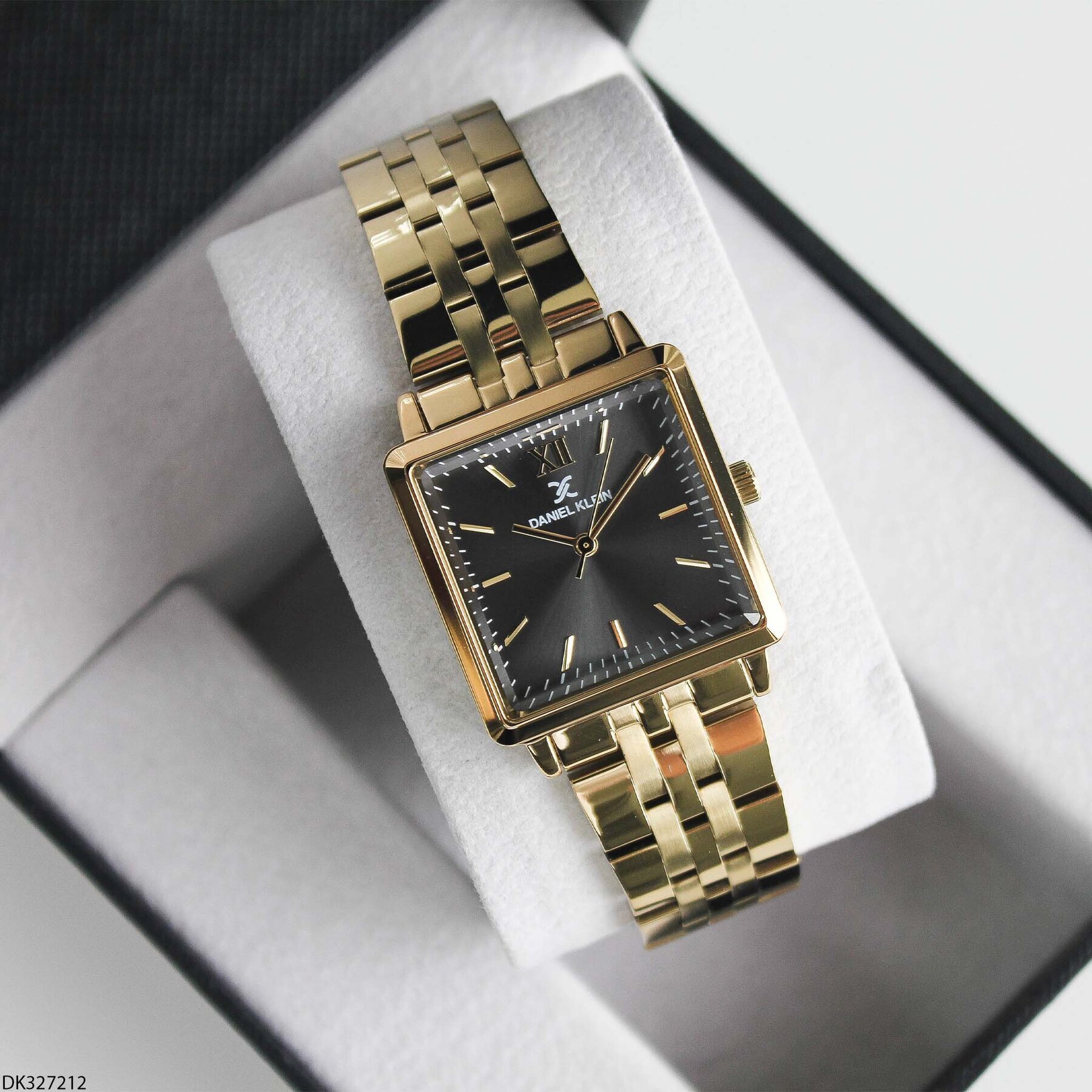 Daniel Klein DK327359 Leather Strap Women Watch