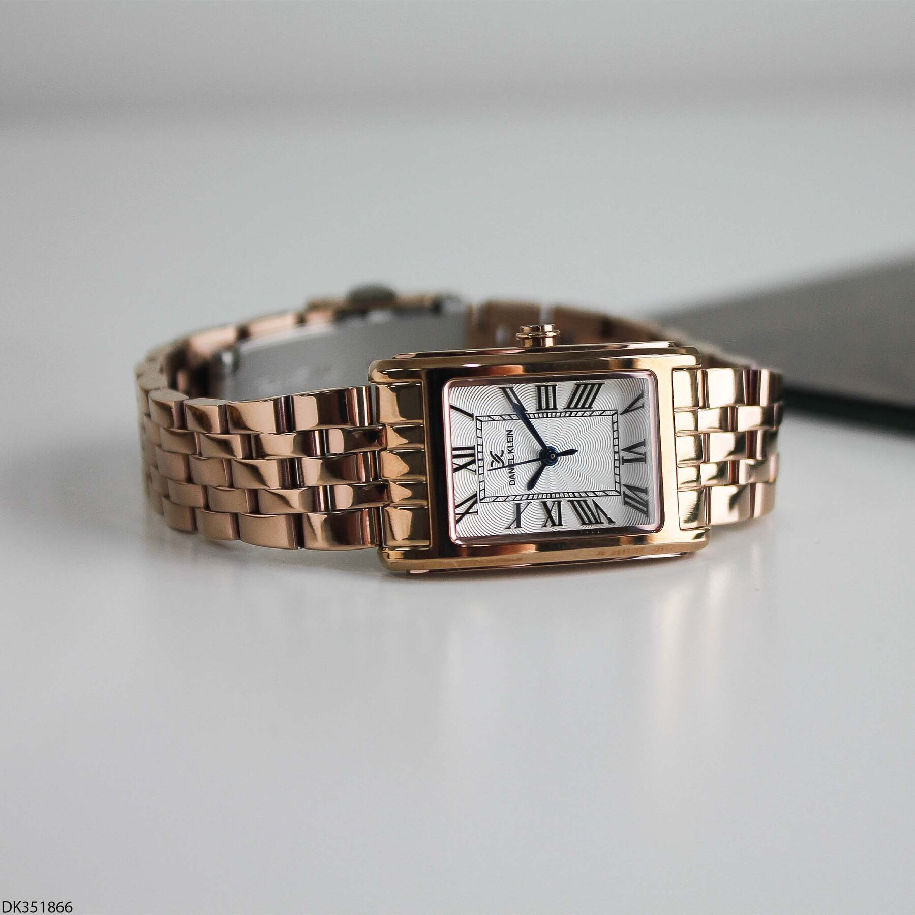 Daniel Klein DK327359 Leather Strap Women Watch