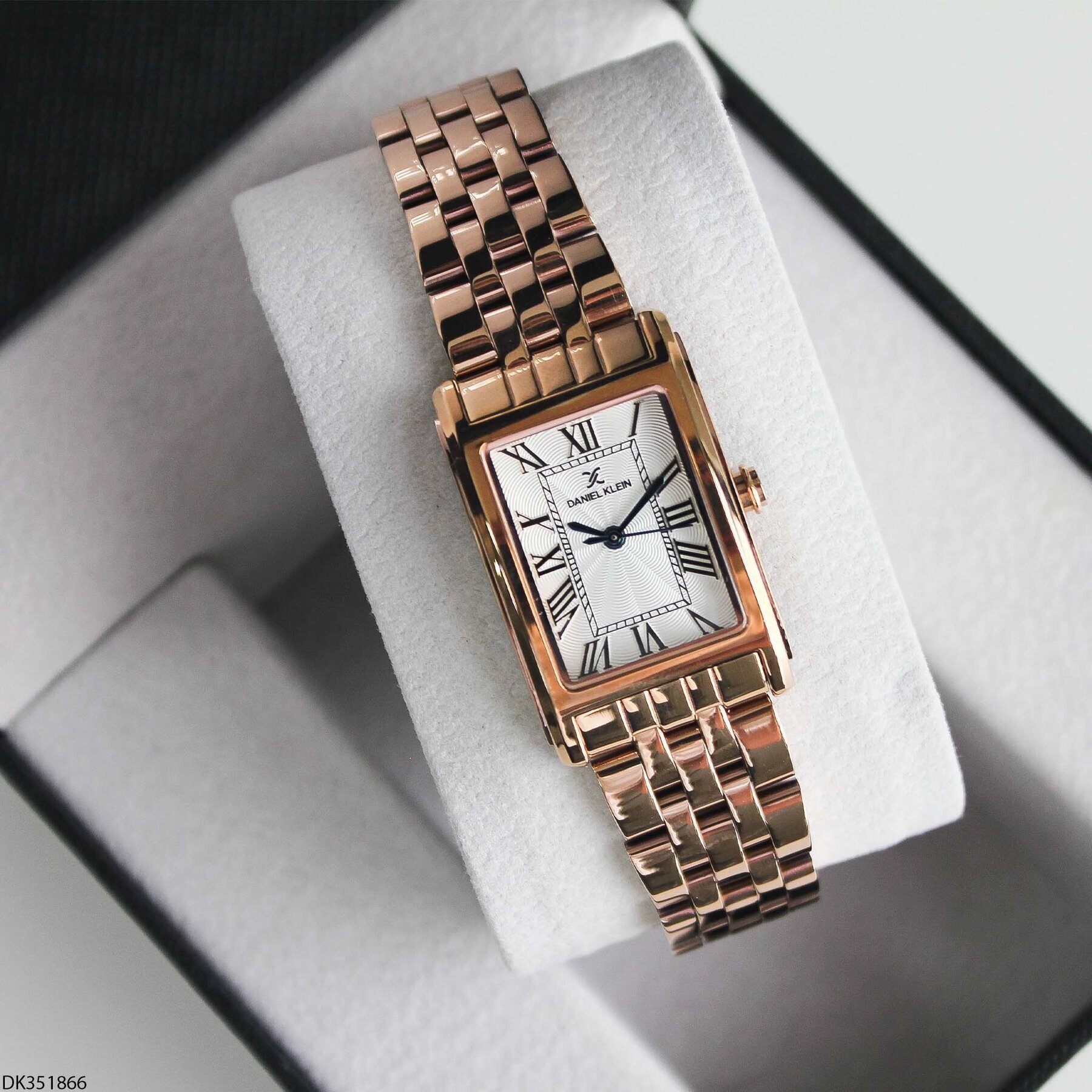 Daniel Klein DK327359 Leather Strap Women Watch