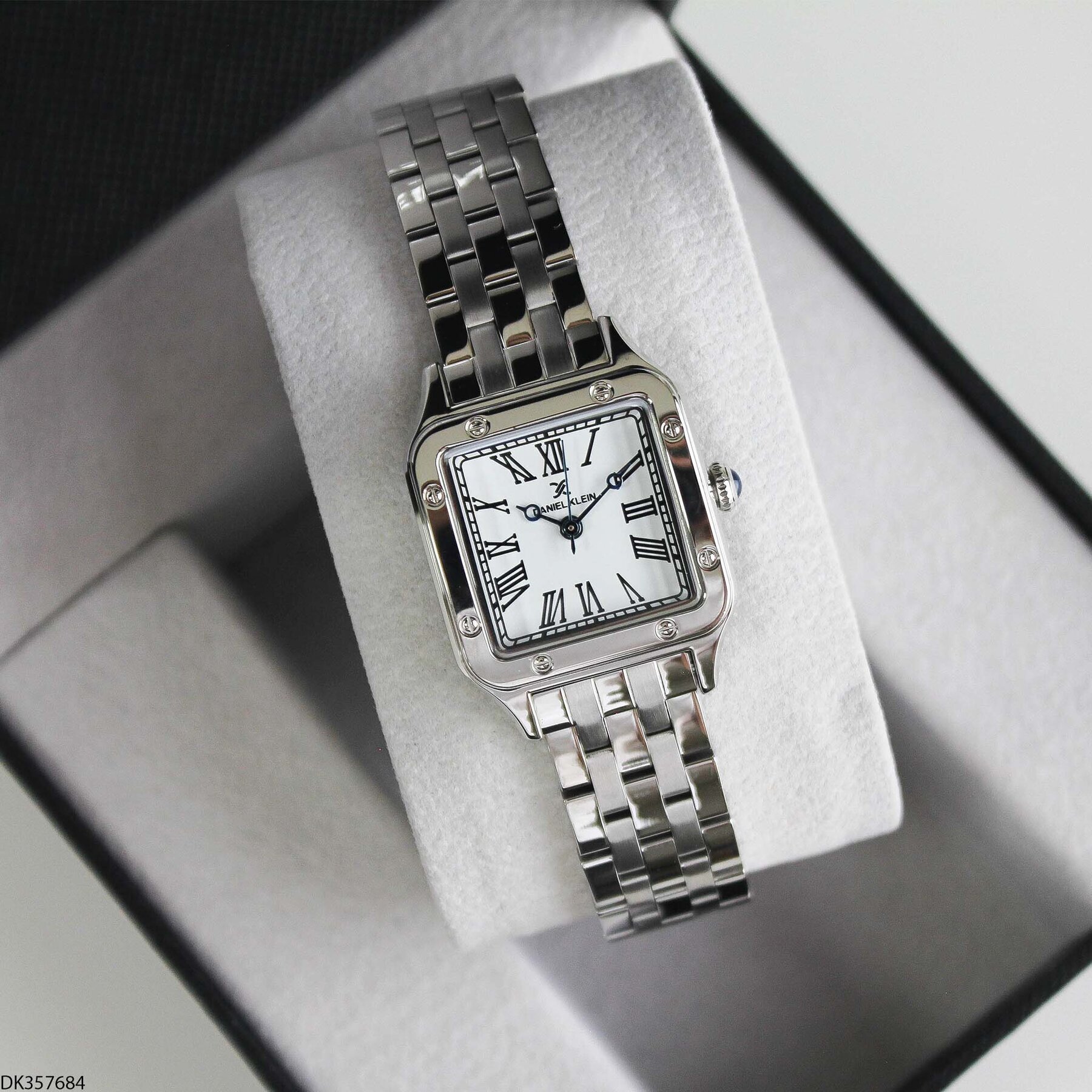 Daniel Klein DK327359 Leather Strap Women Watch