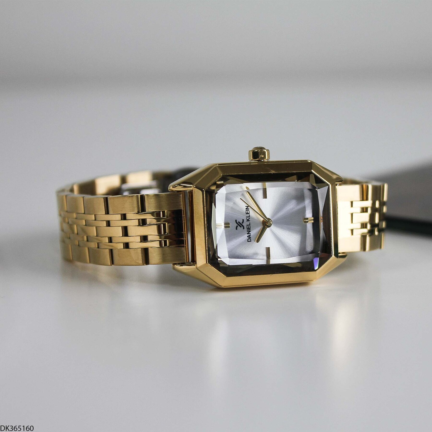 Daniel Klein DK327359 Leather Strap Women Watch