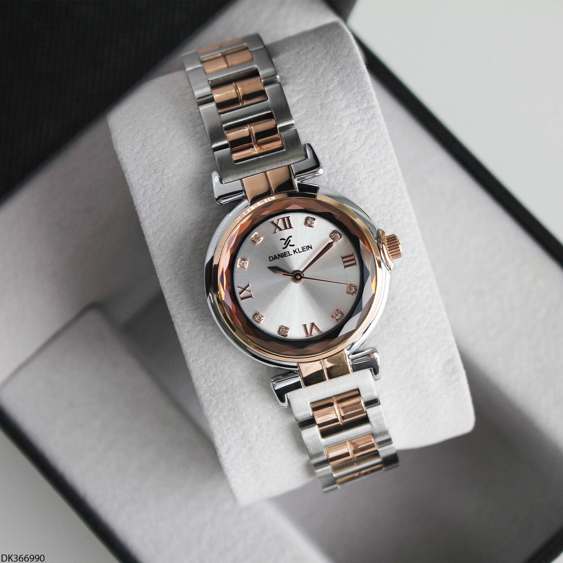 Daniel Klein DK327359 Leather Strap Women Watch