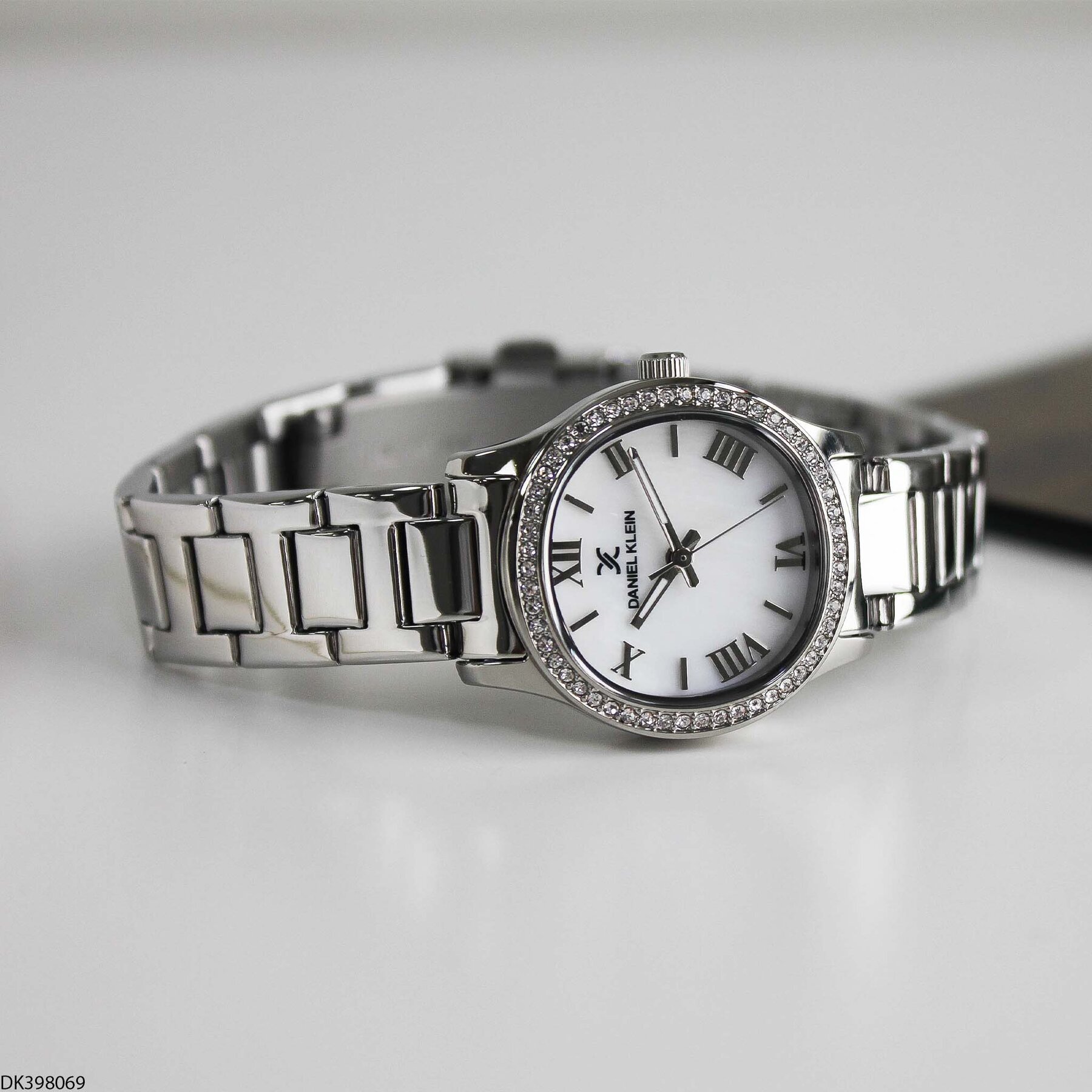 Daniel Klein DK327359 Leather Strap Women Watch
