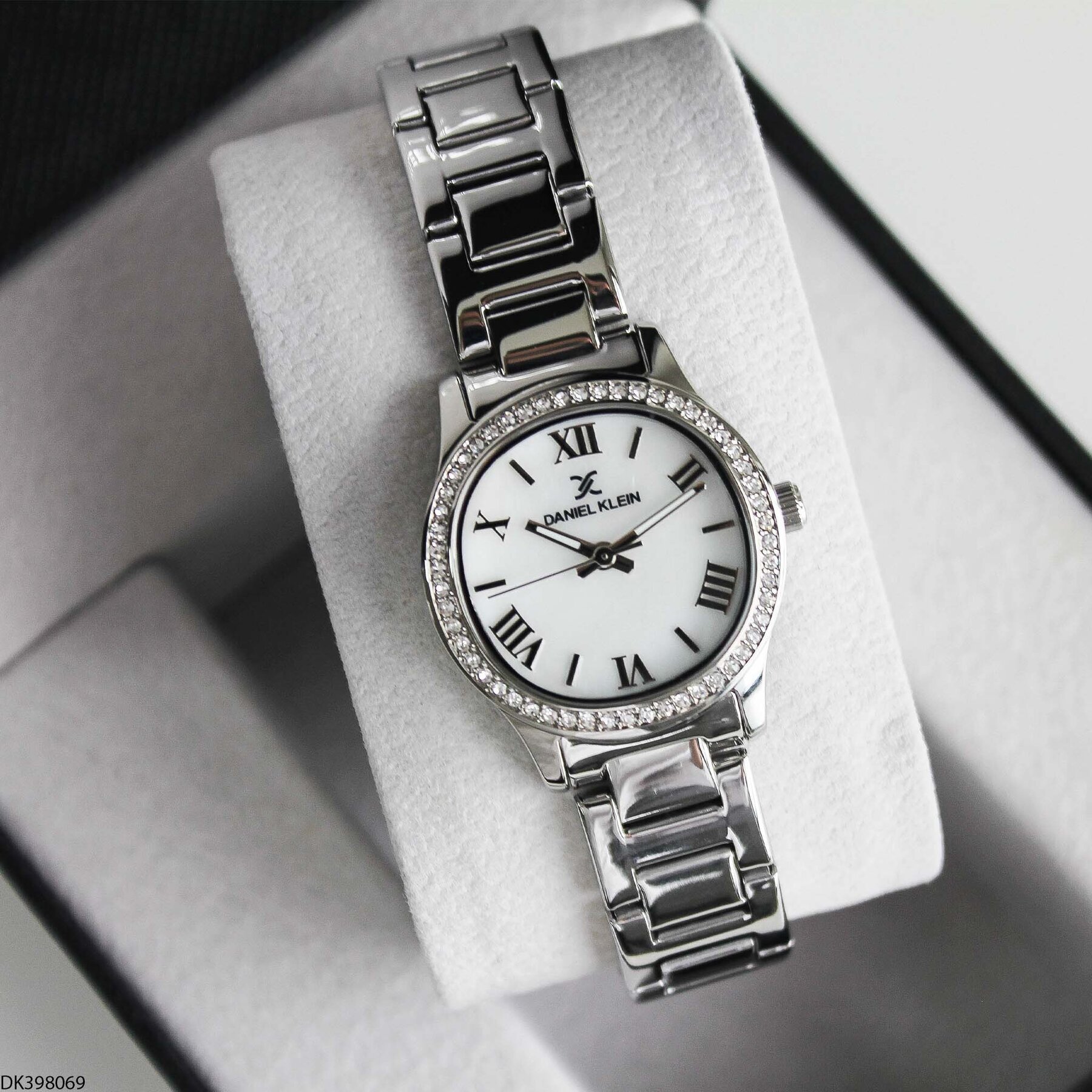 Daniel Klein DK327359 Leather Strap Women Watch