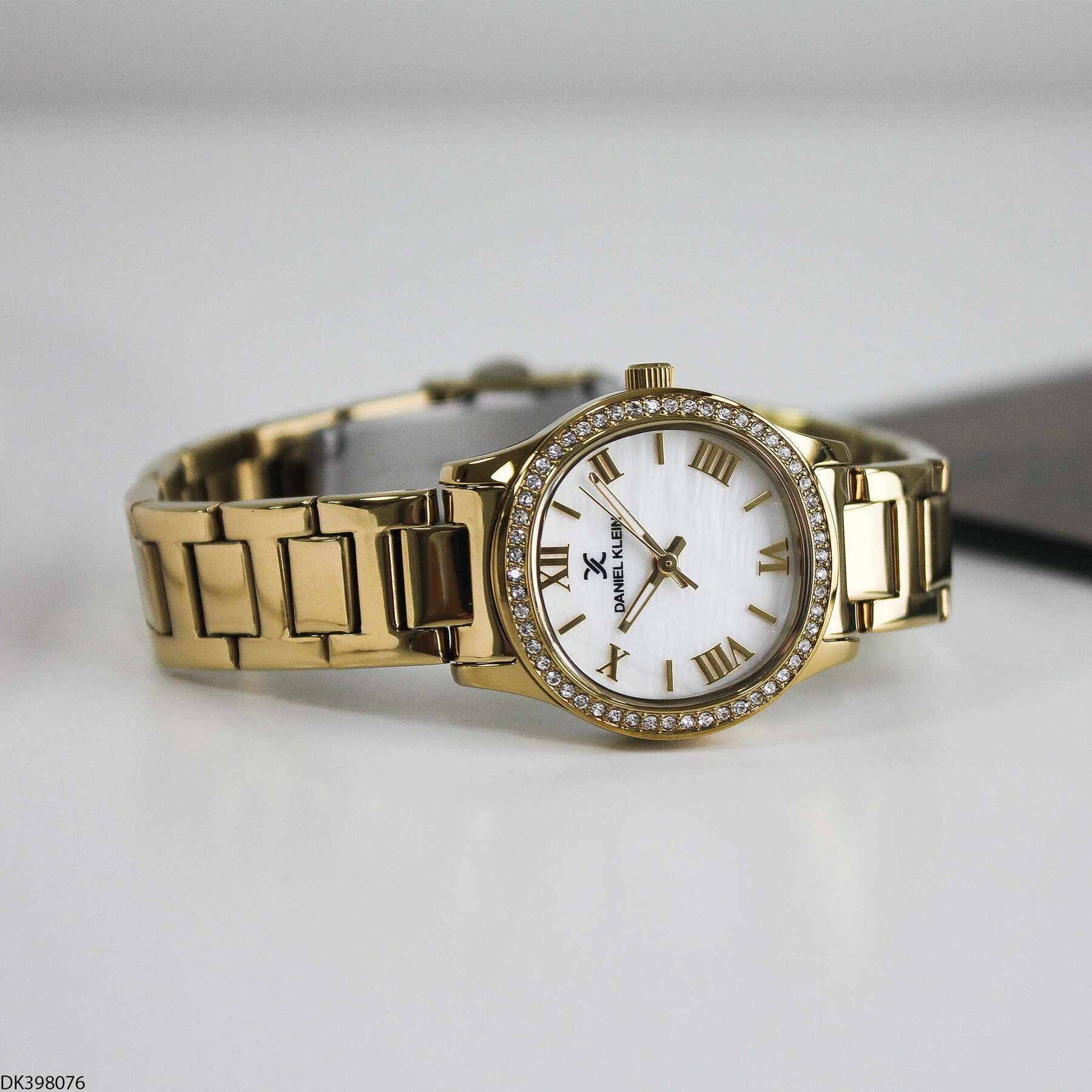 Daniel Klein DK327359 Leather Strap Women Watch