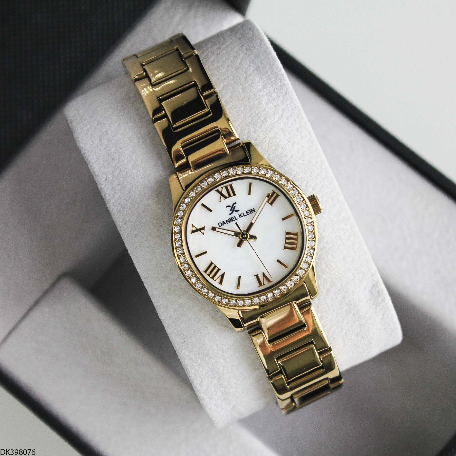 Daniel Klein DK327359 Leather Strap Women Watch