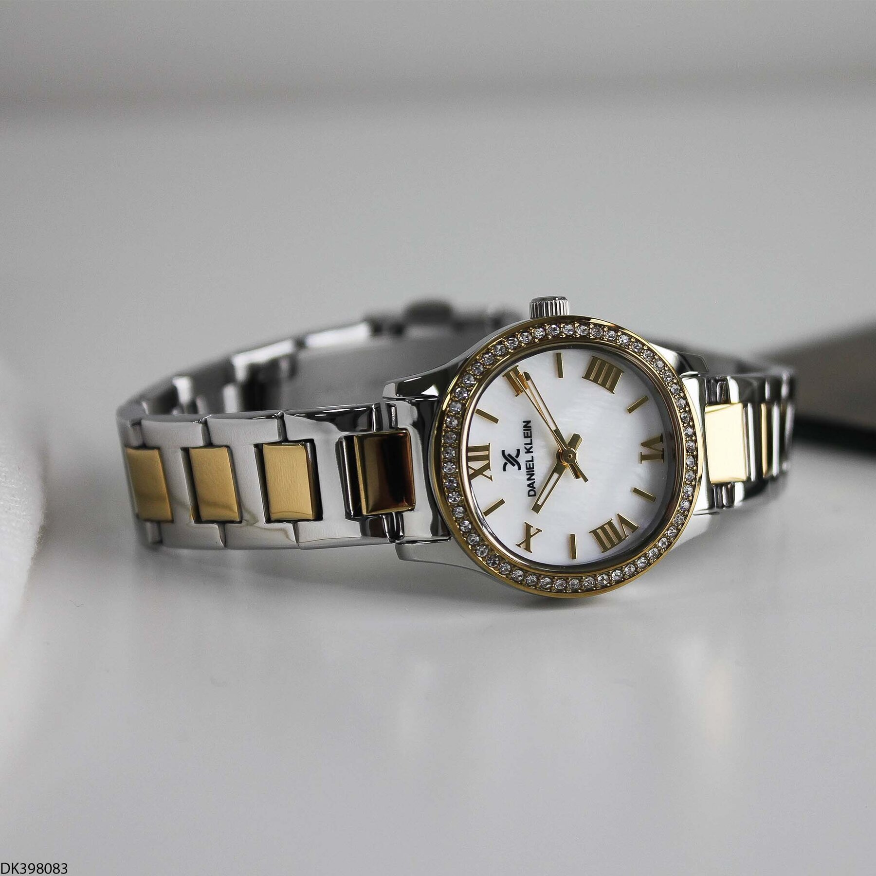 Daniel Klein DK327359 Leather Strap Women Watch