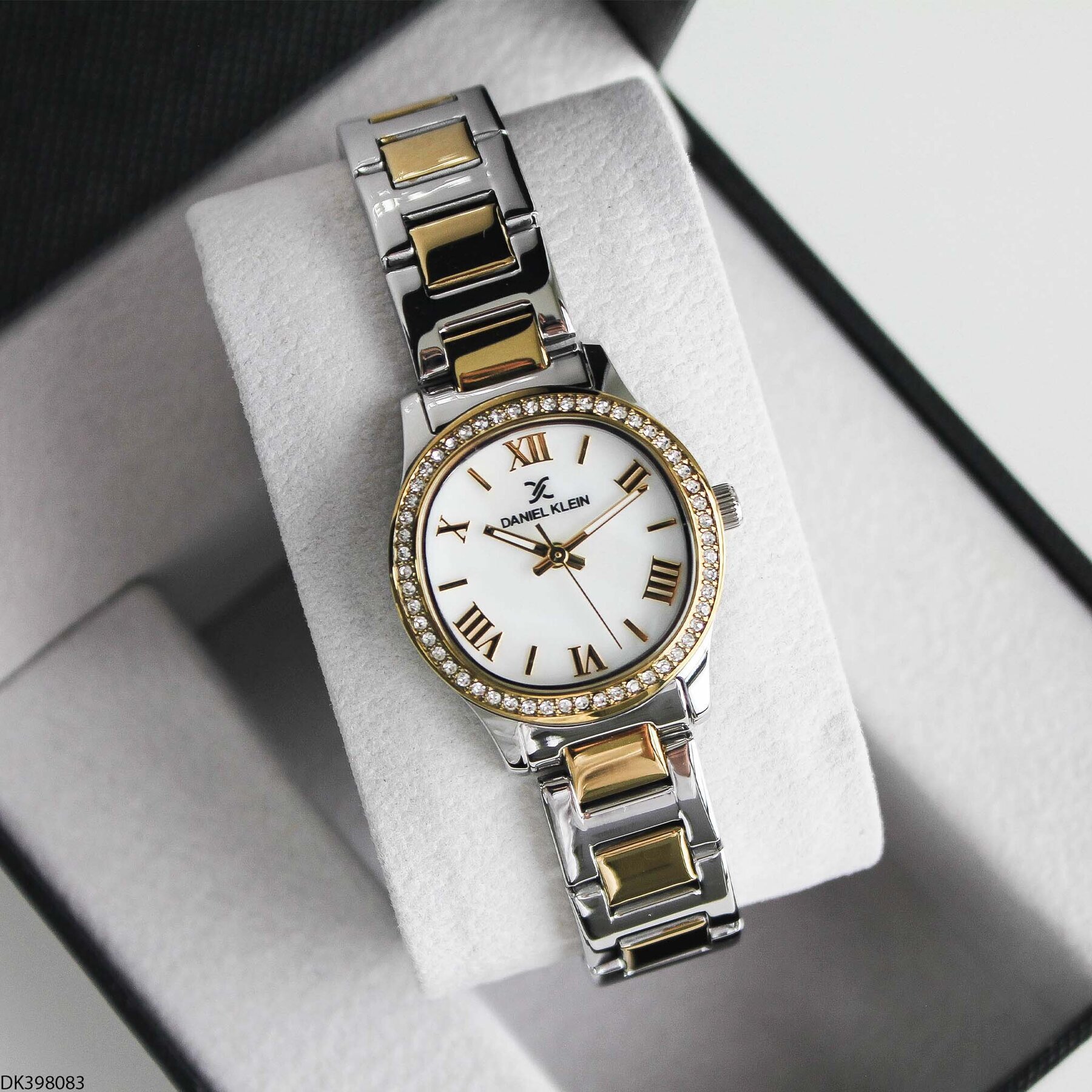 Daniel Klein DK327359 Leather Strap Women Watch