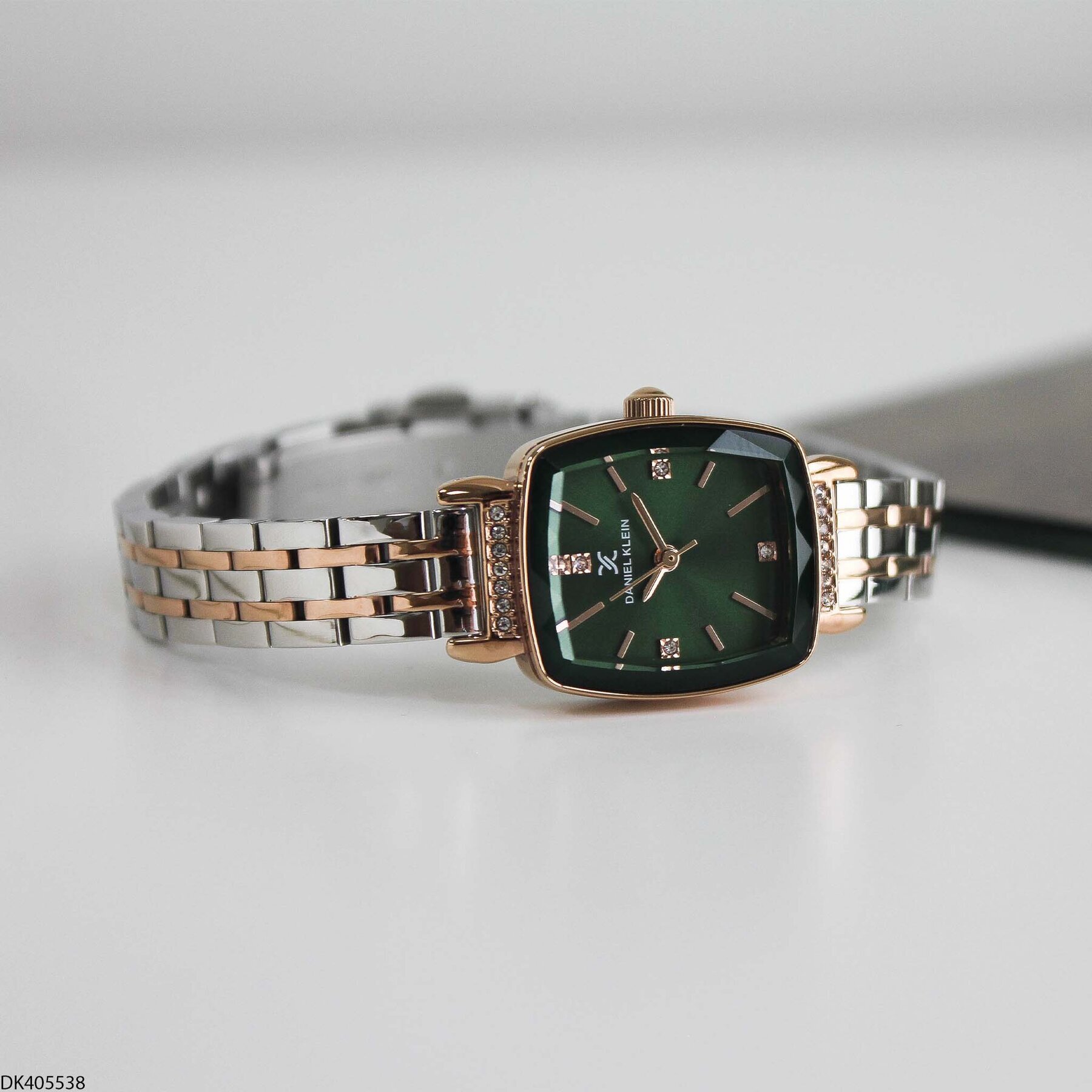 Daniel Klein DK327359 Leather Strap Women Watch