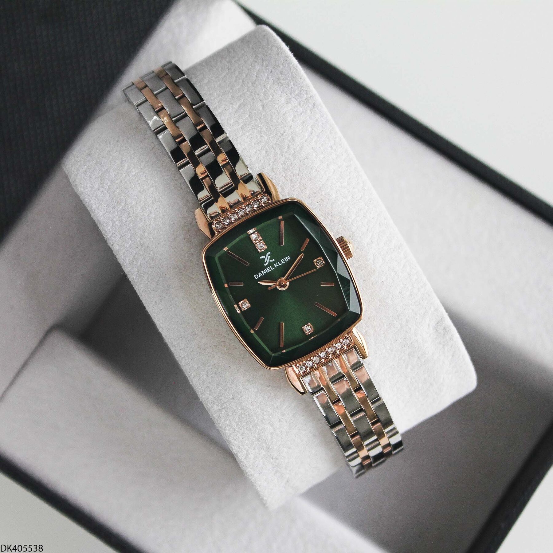 Daniel Klein DK327359 Leather Strap Women Watch